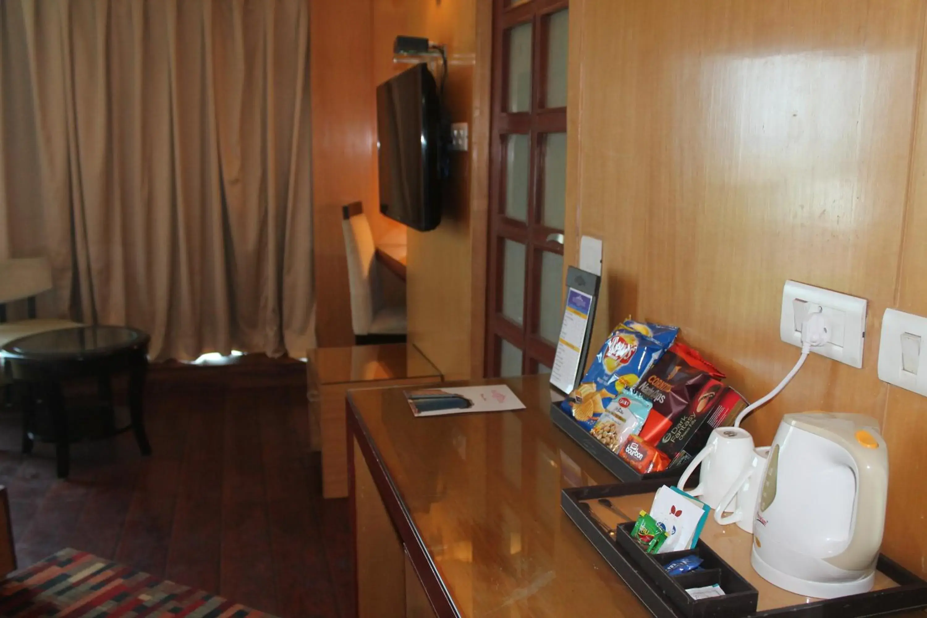 Coffee/tea facilities, Seating Area in The Theme Hotel Jaipur