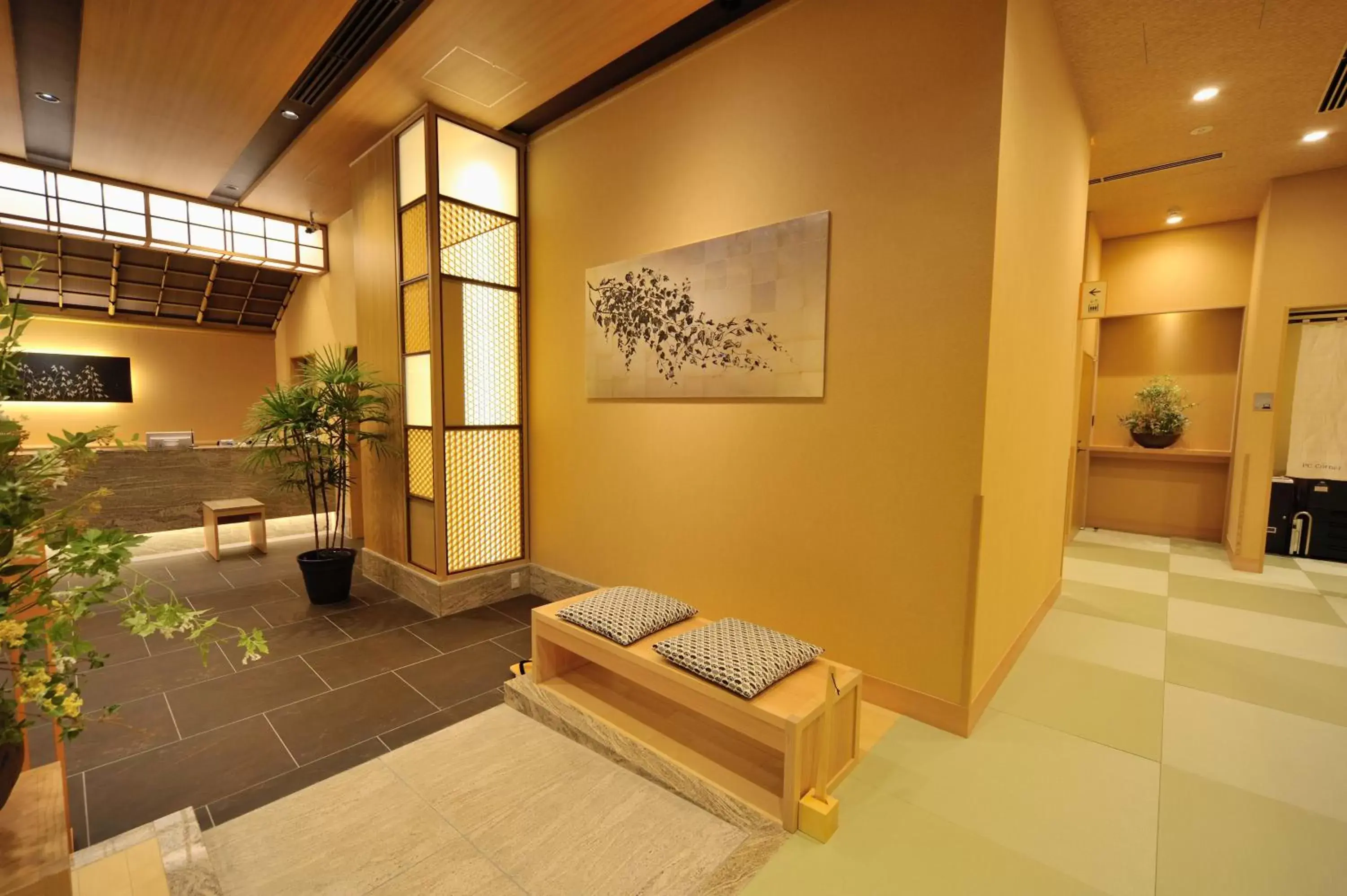 Lobby or reception in Onyado Nono Toyama Natural Hot Spring Lobby or reception in Onyado Nono Toyama Natural Hot Spring