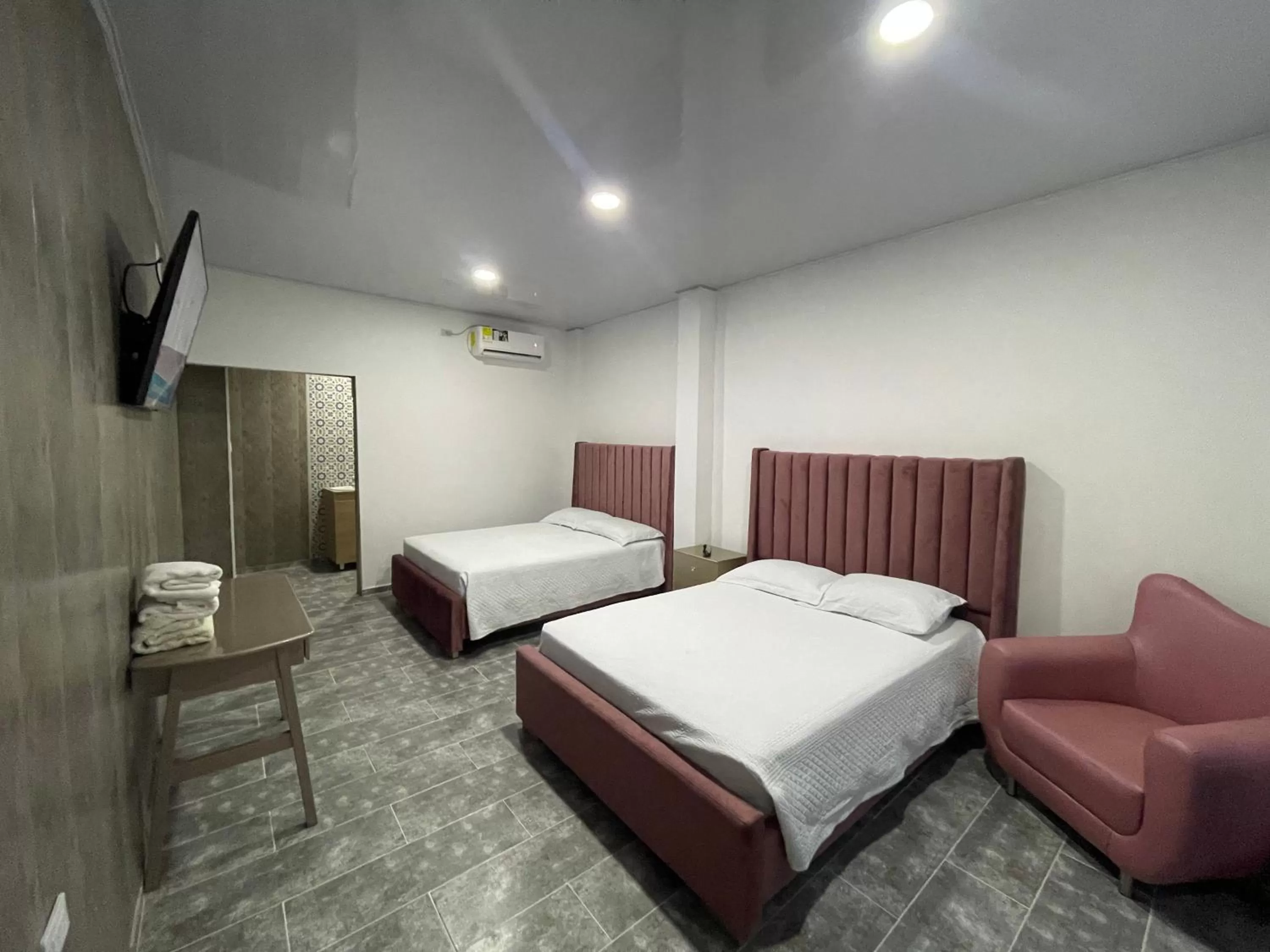 Bed in Apartamentos Isla Tropical