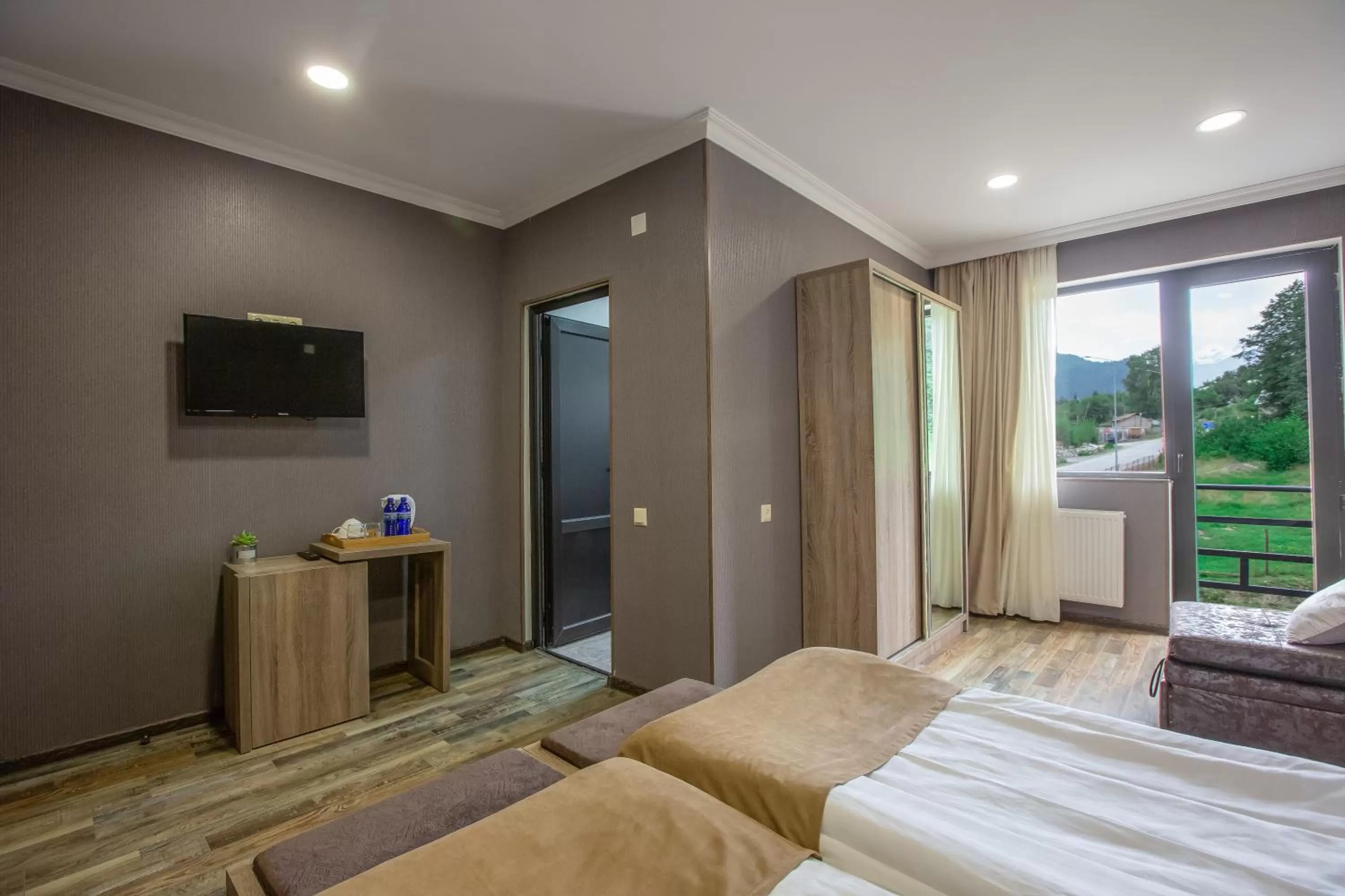 Bed in Suntower Hotel