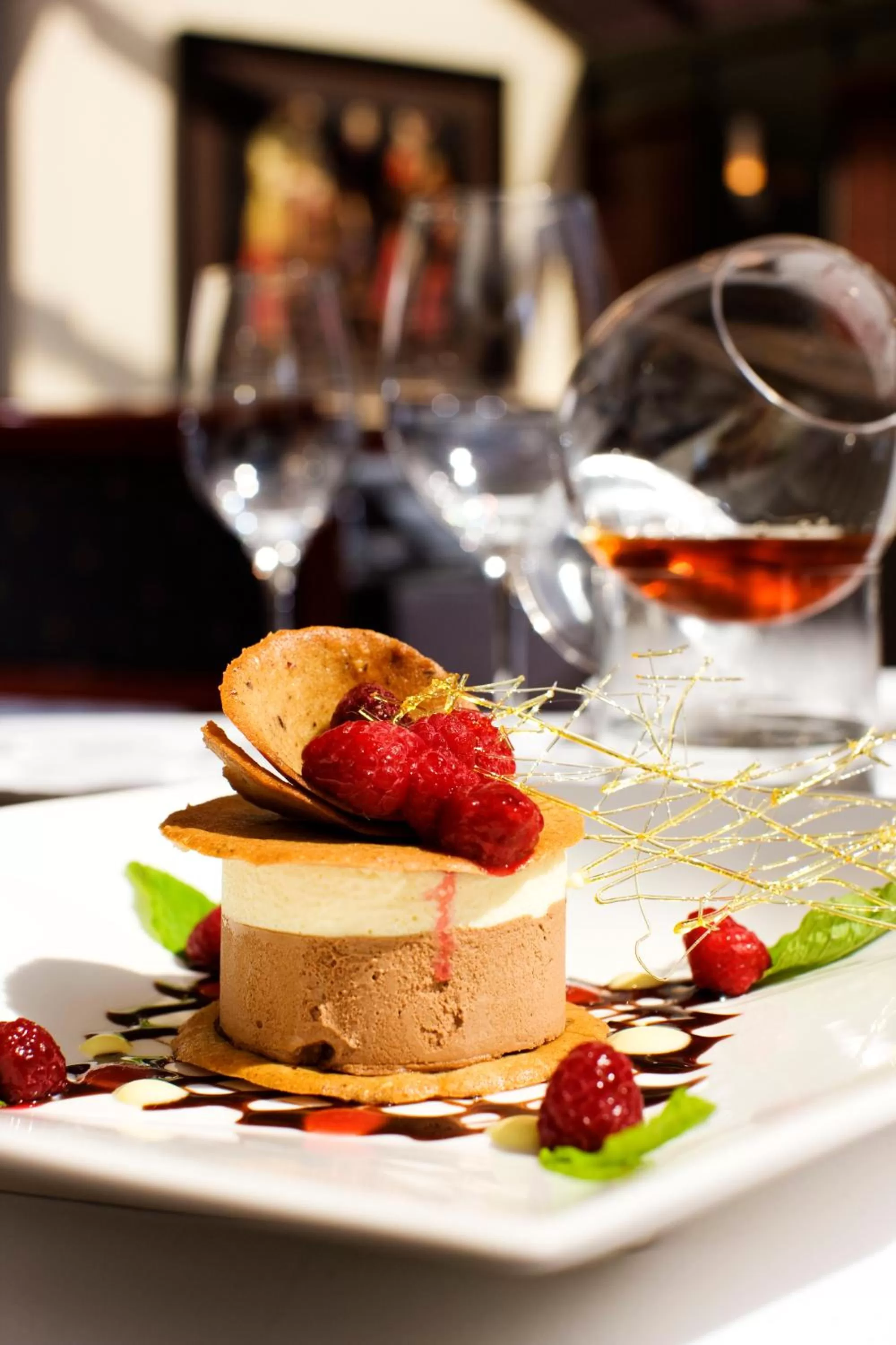 Food close-up in Executive Hotel Vancouver Airport