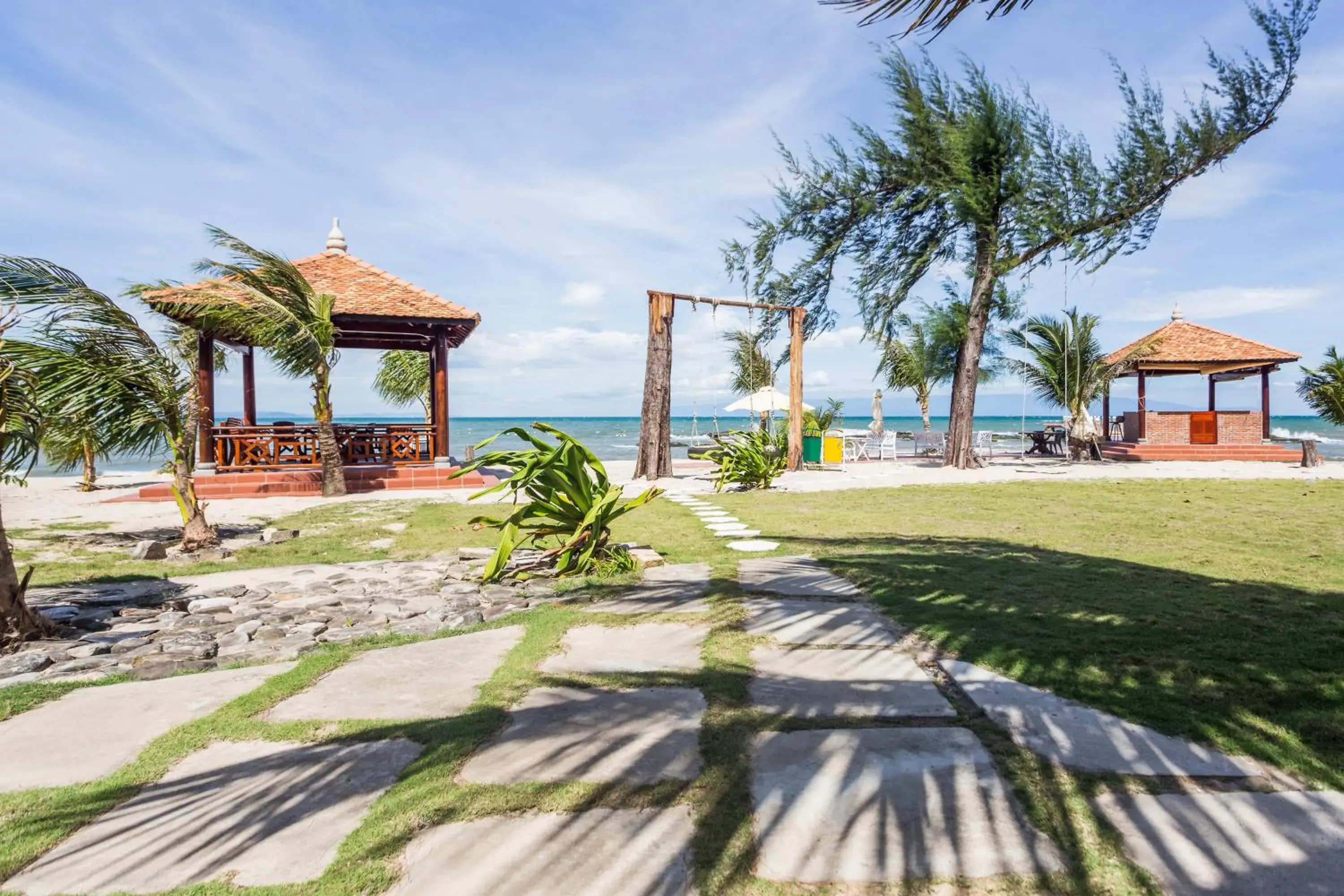 Patio, Beach in Gold Coast Phu Quoc Beach Resort