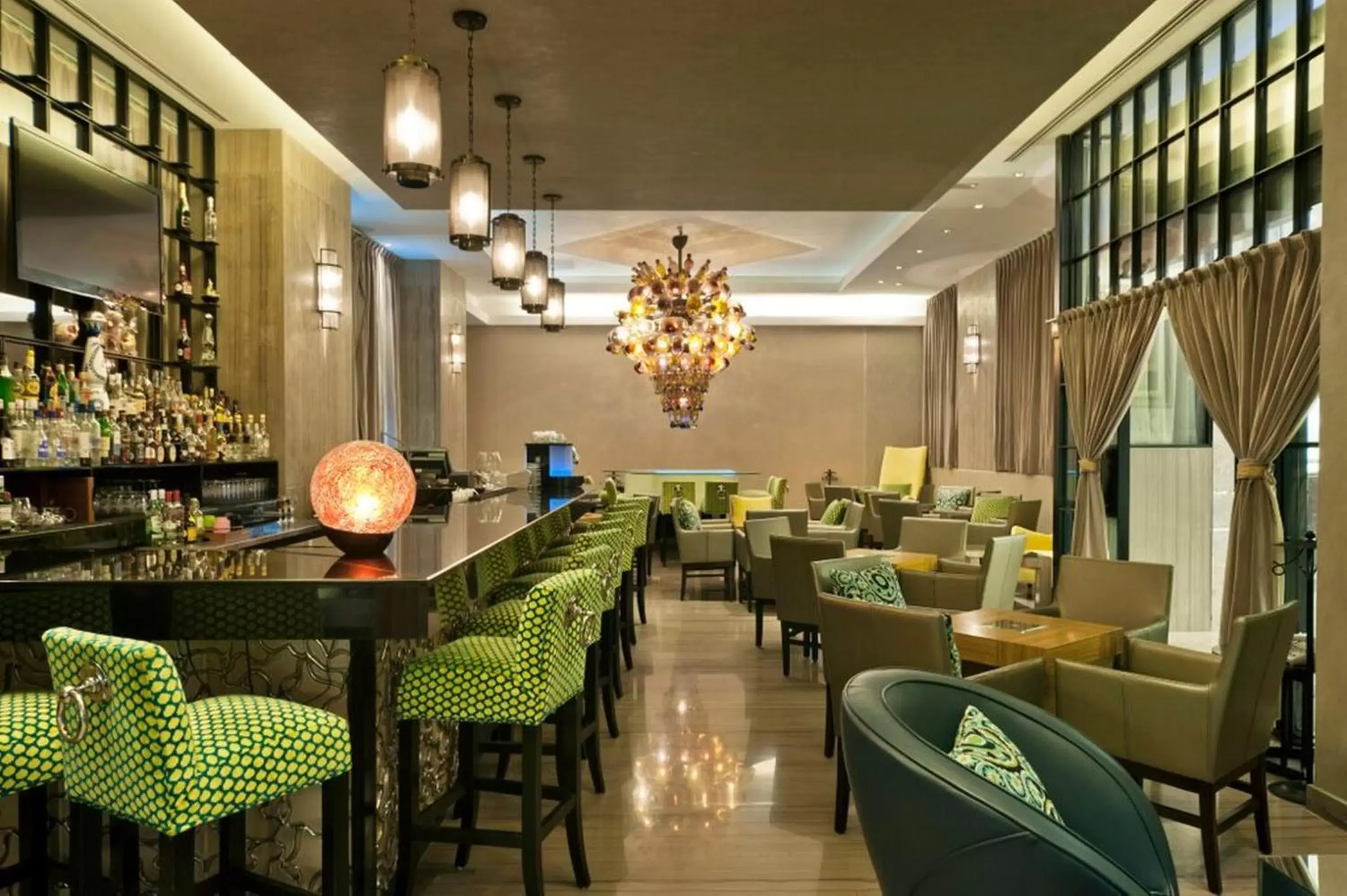 Lounge or bar, Restaurant/Places to Eat in Hotel Marquis Reforma