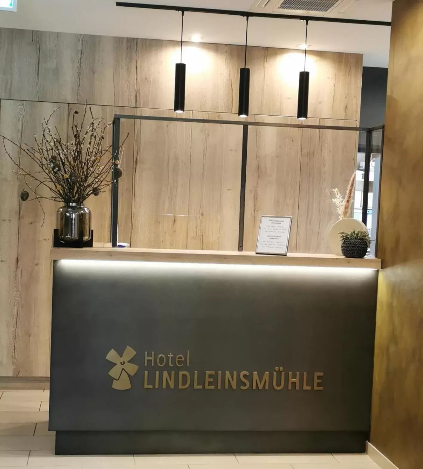 Lobby or reception in Hotel Lindleinsmühle