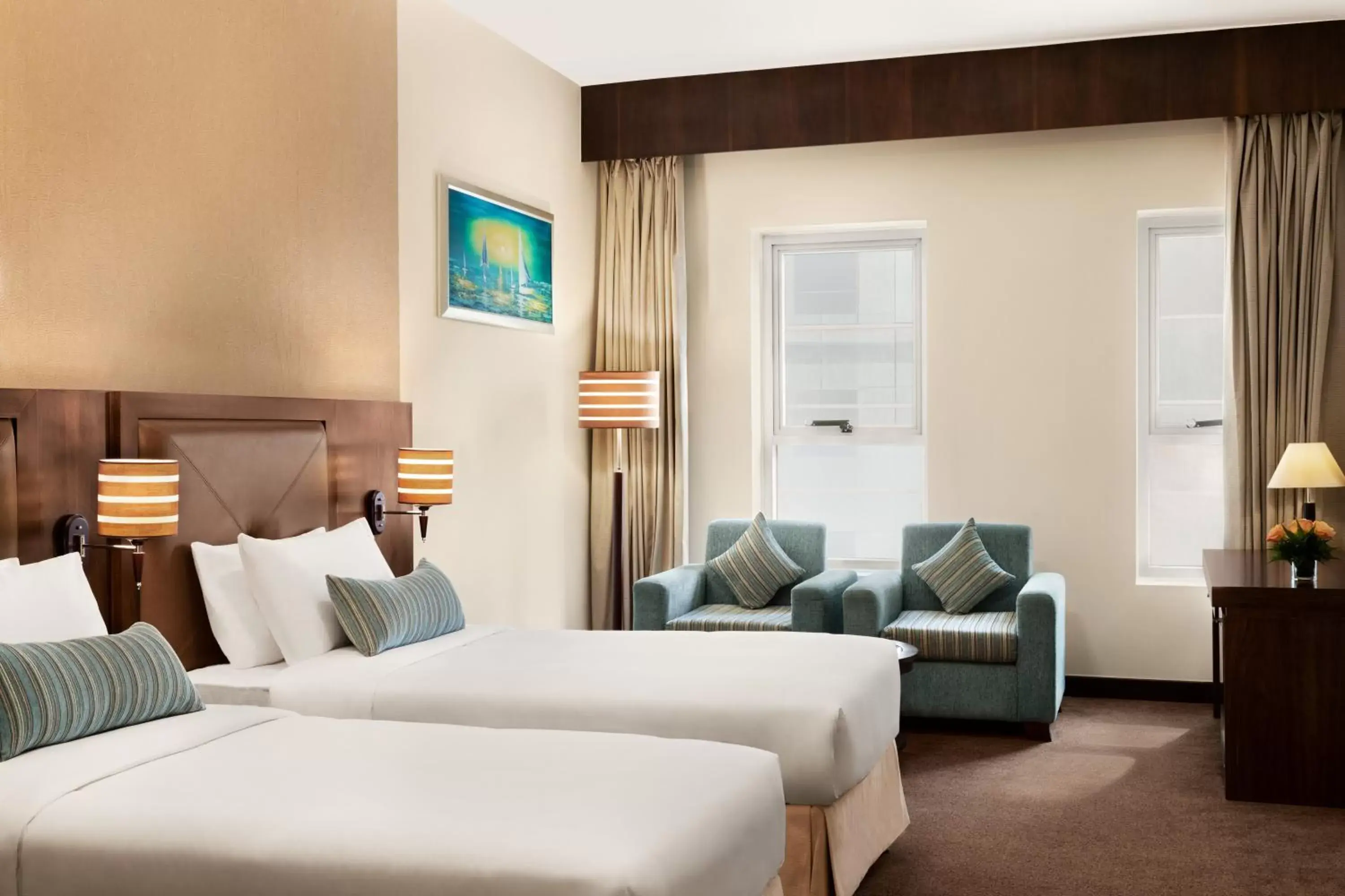 Photo of the whole room, Bed in Ramada by Wyndham Dubai Deira Photo of the whole room, Bed in Ramada by Wyndham Dubai Deira