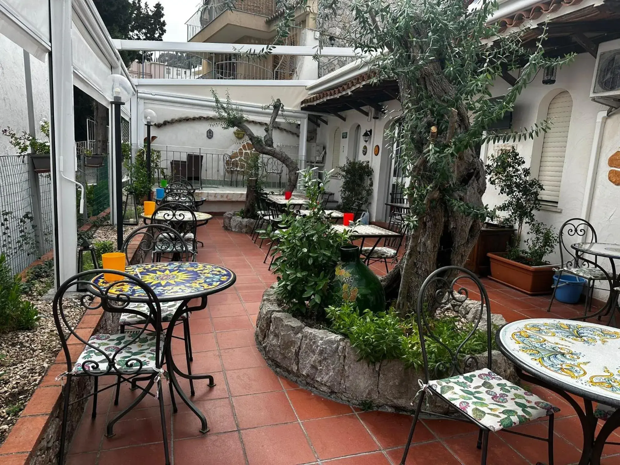 Balcony/Terrace in Taormina Garden Hotel