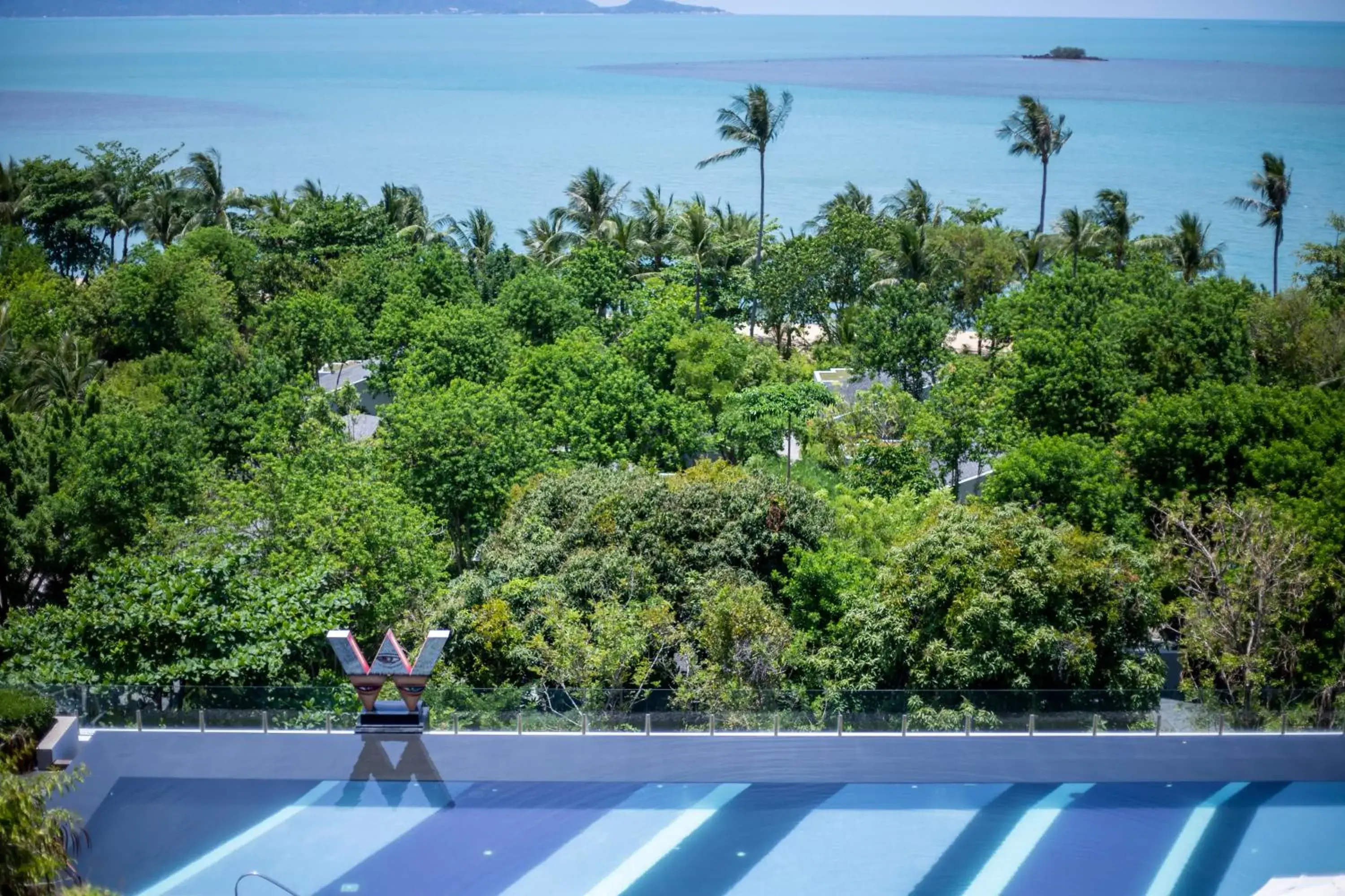 Swimming pool in W Koh Samui