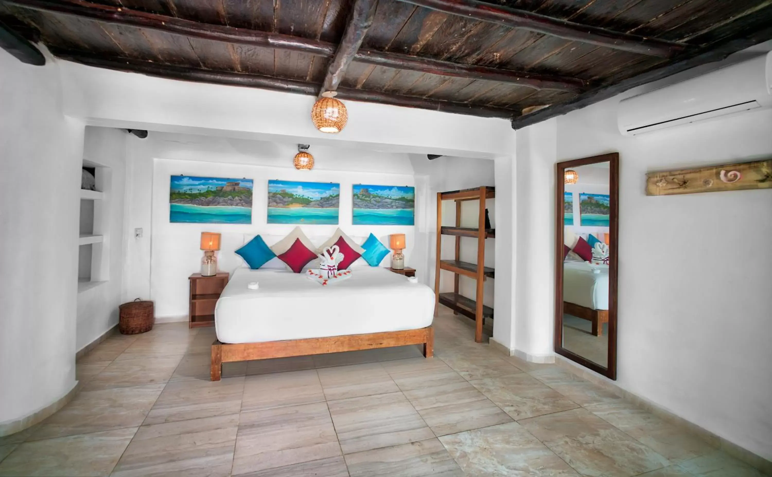 Photo of the whole room in Playa Canek Beachfront Eco Hotel