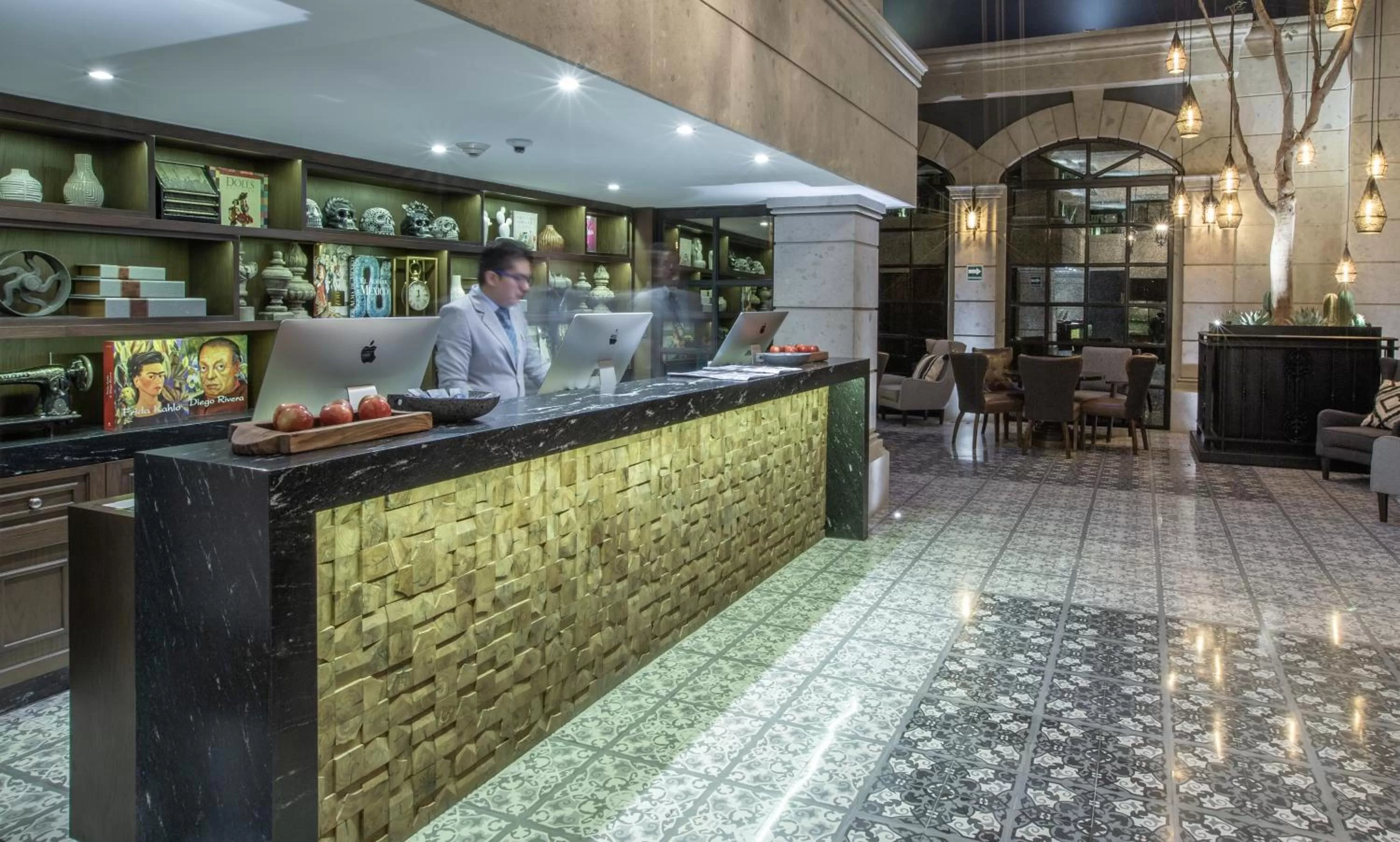 Lobby or reception in Zocalo Central & Rooftop Mexico City