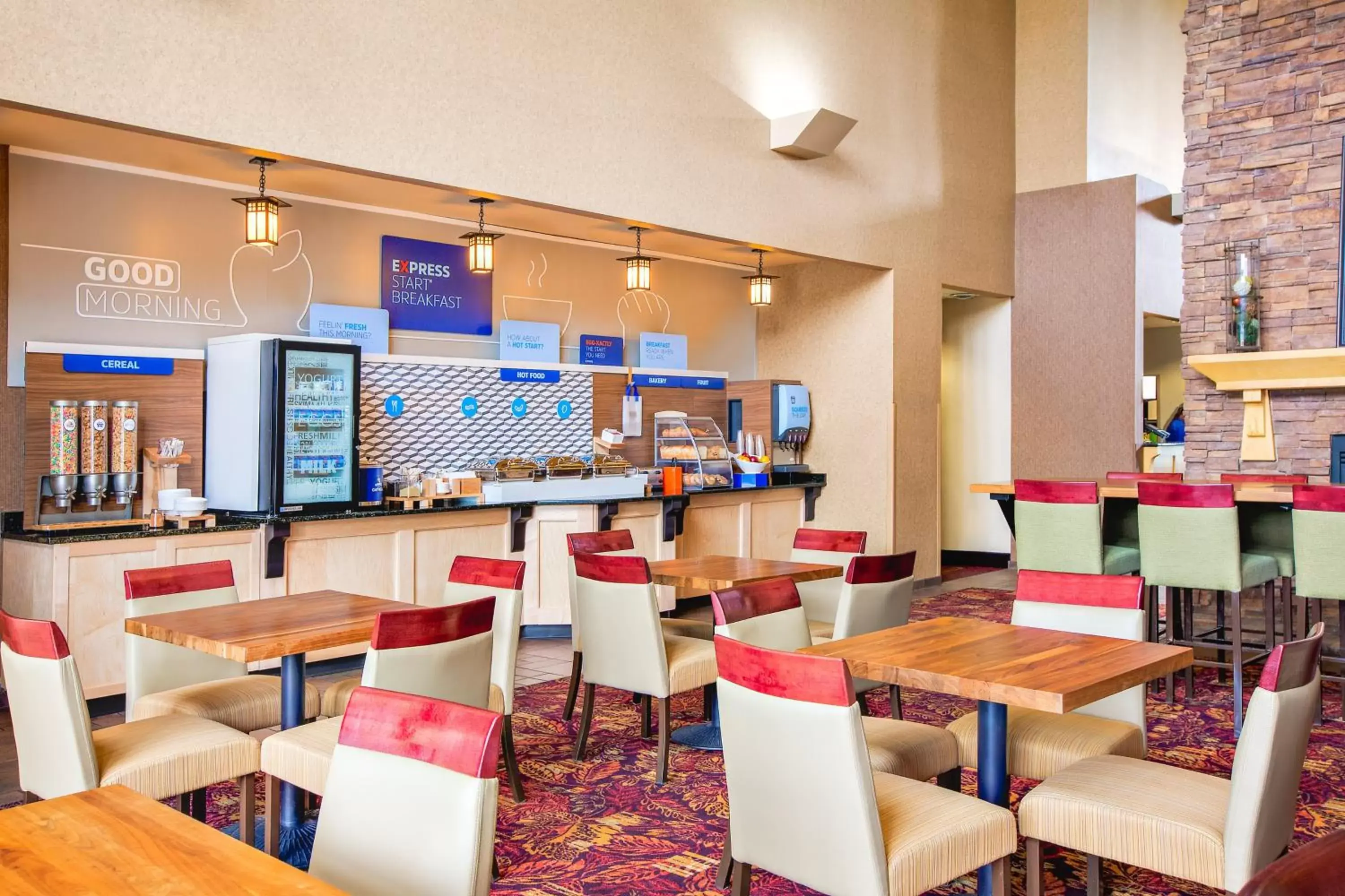 Breakfast, Restaurant/Places to Eat in Holiday Inn Express Hotel & Suites Gillette, an IHG Hotel