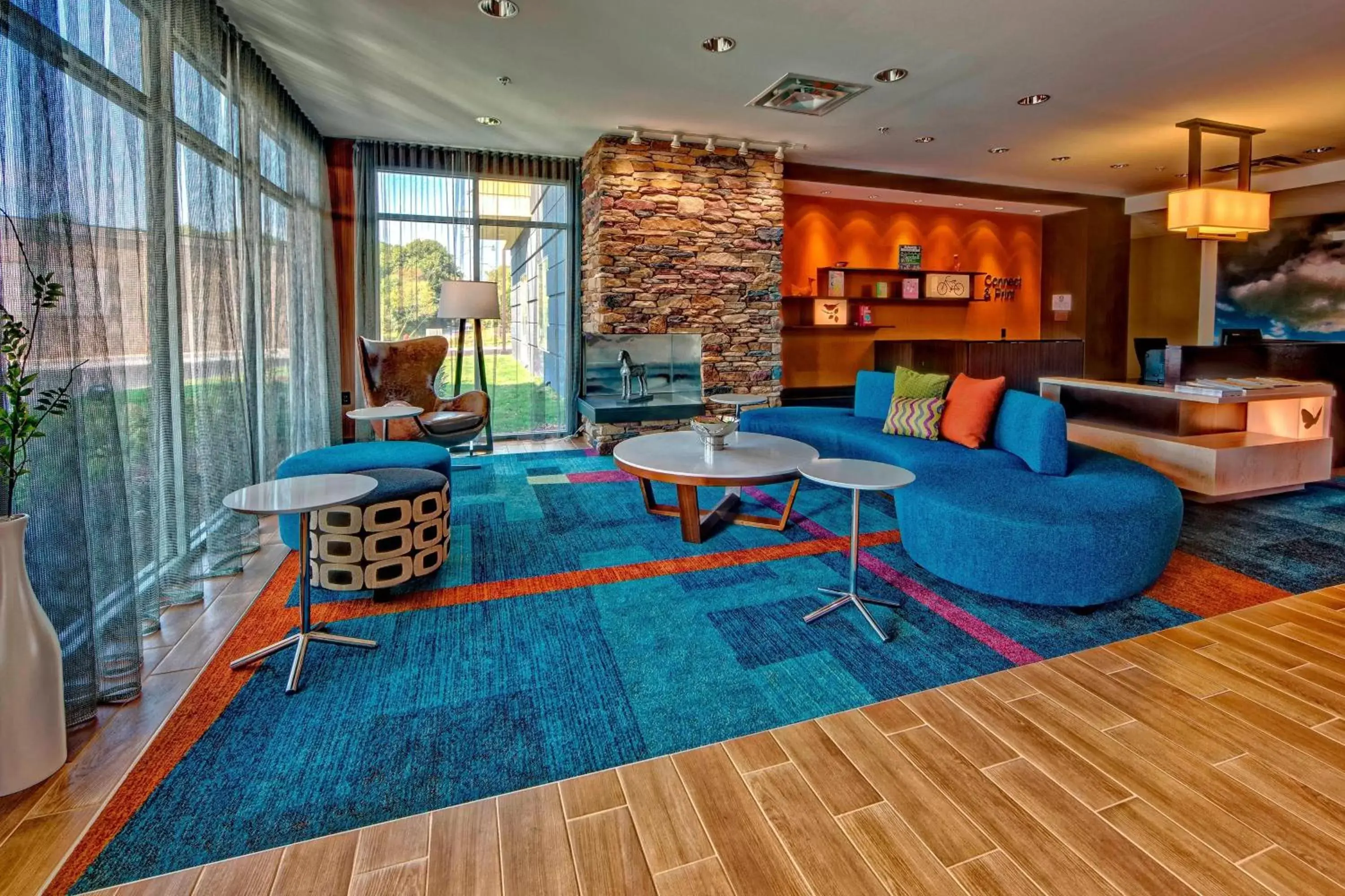 Lobby or reception in Fairfield Inn & Suites by Marriott Jackson