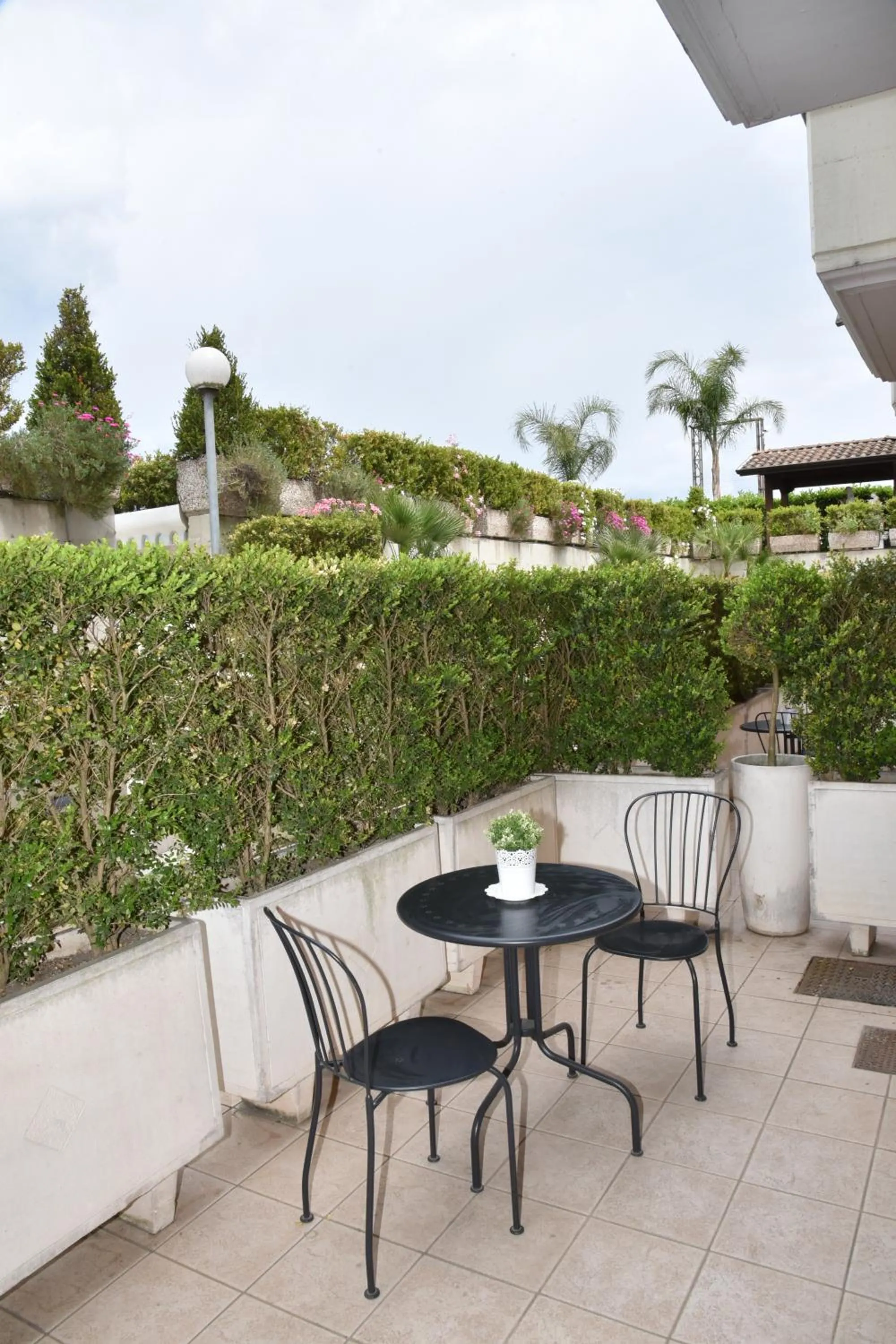 Patio in Hotel Nelton