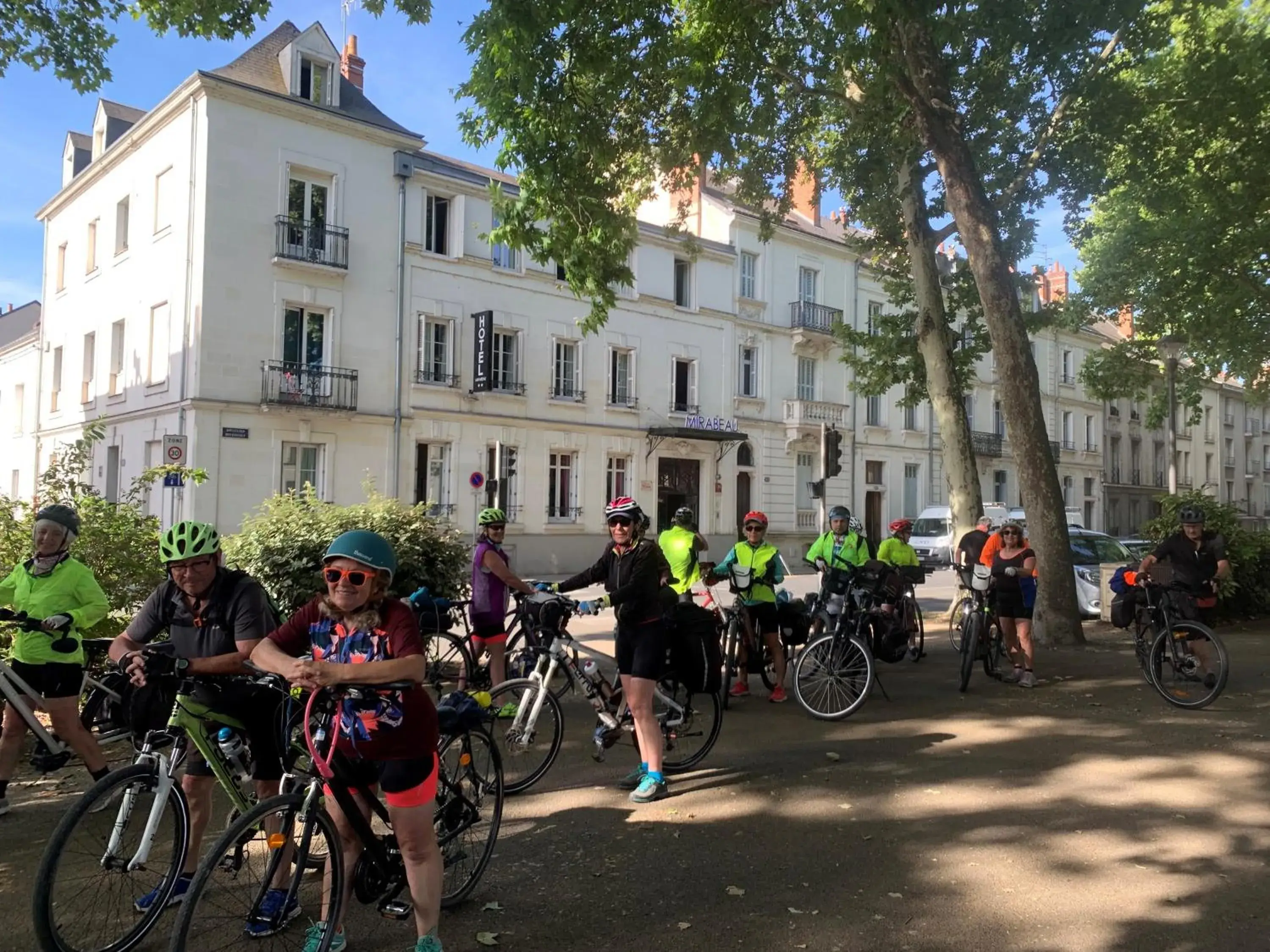 Cycling, Property Building in Hotel Mirabeau