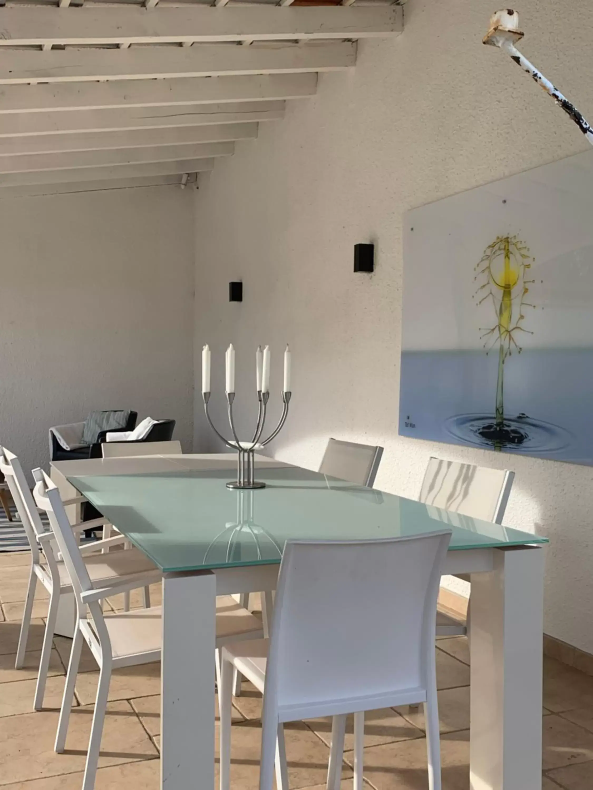 Balcony/Terrace, Dining Area in Croissant de Lune