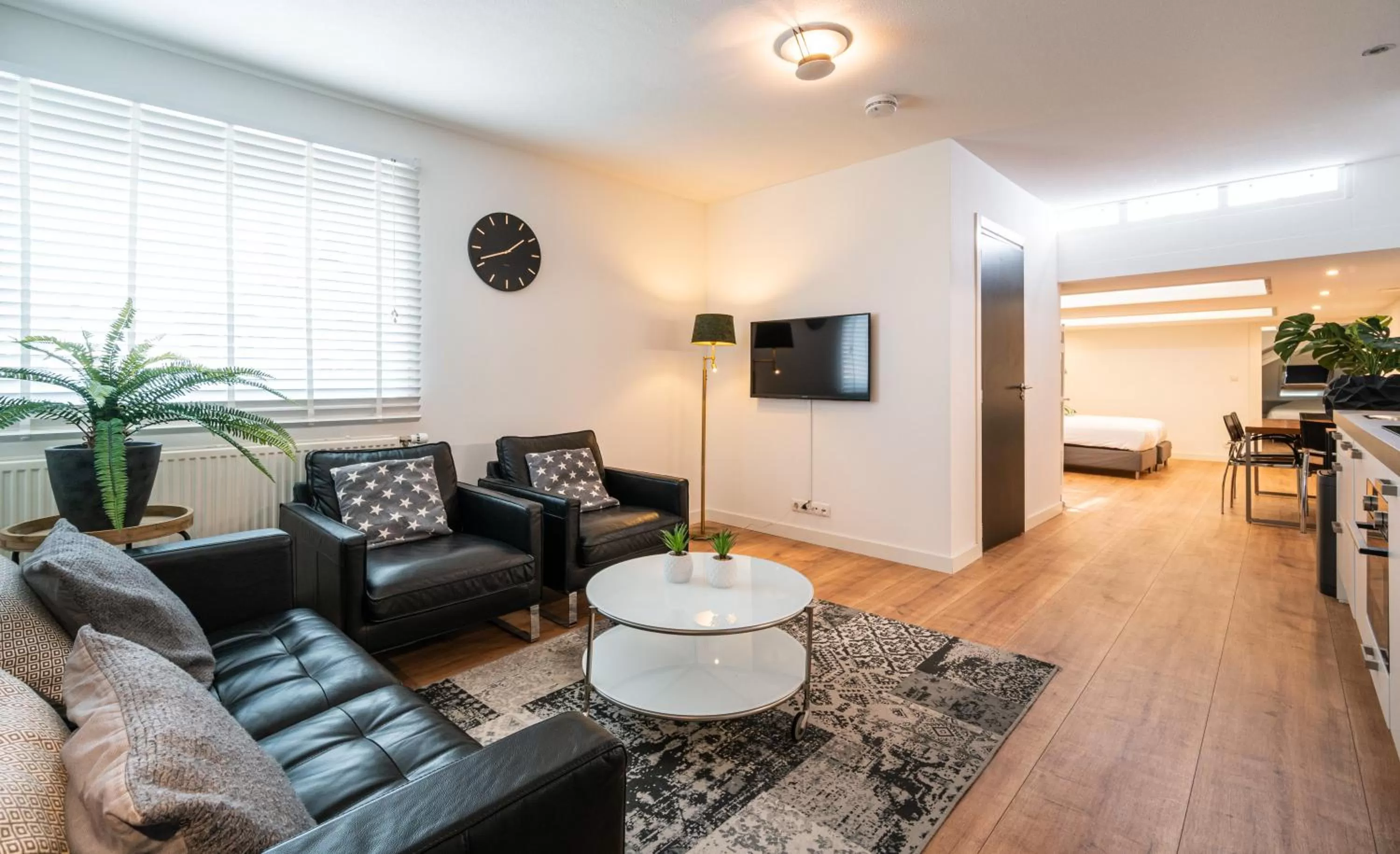 Bed in Familie Hotel & Apartments Alkmaar