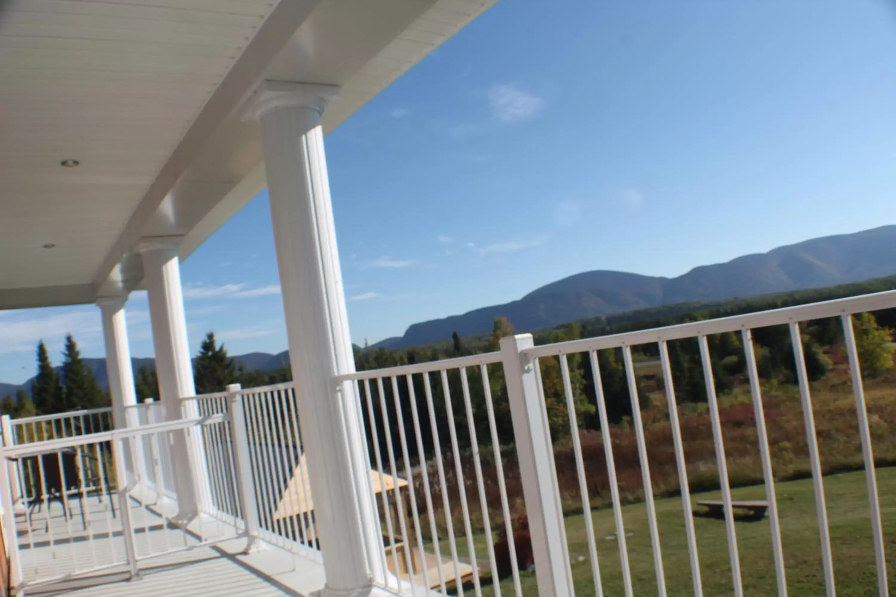 Balcony/Terrace in Auberge - Village Grande Nature Chic-Chocs