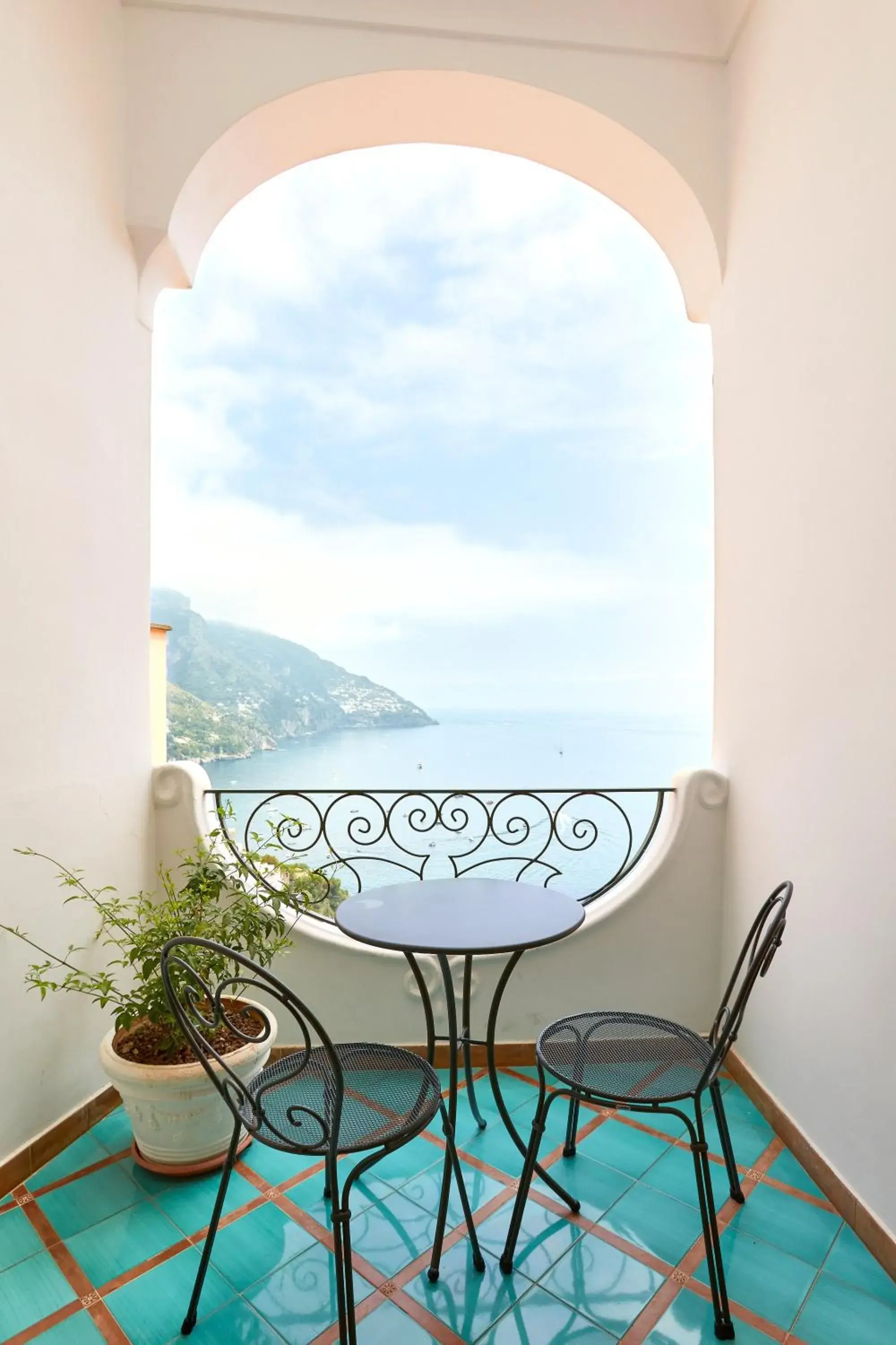 View (from property/room), Balcony/Terrace in Hotel Conca d'Oro