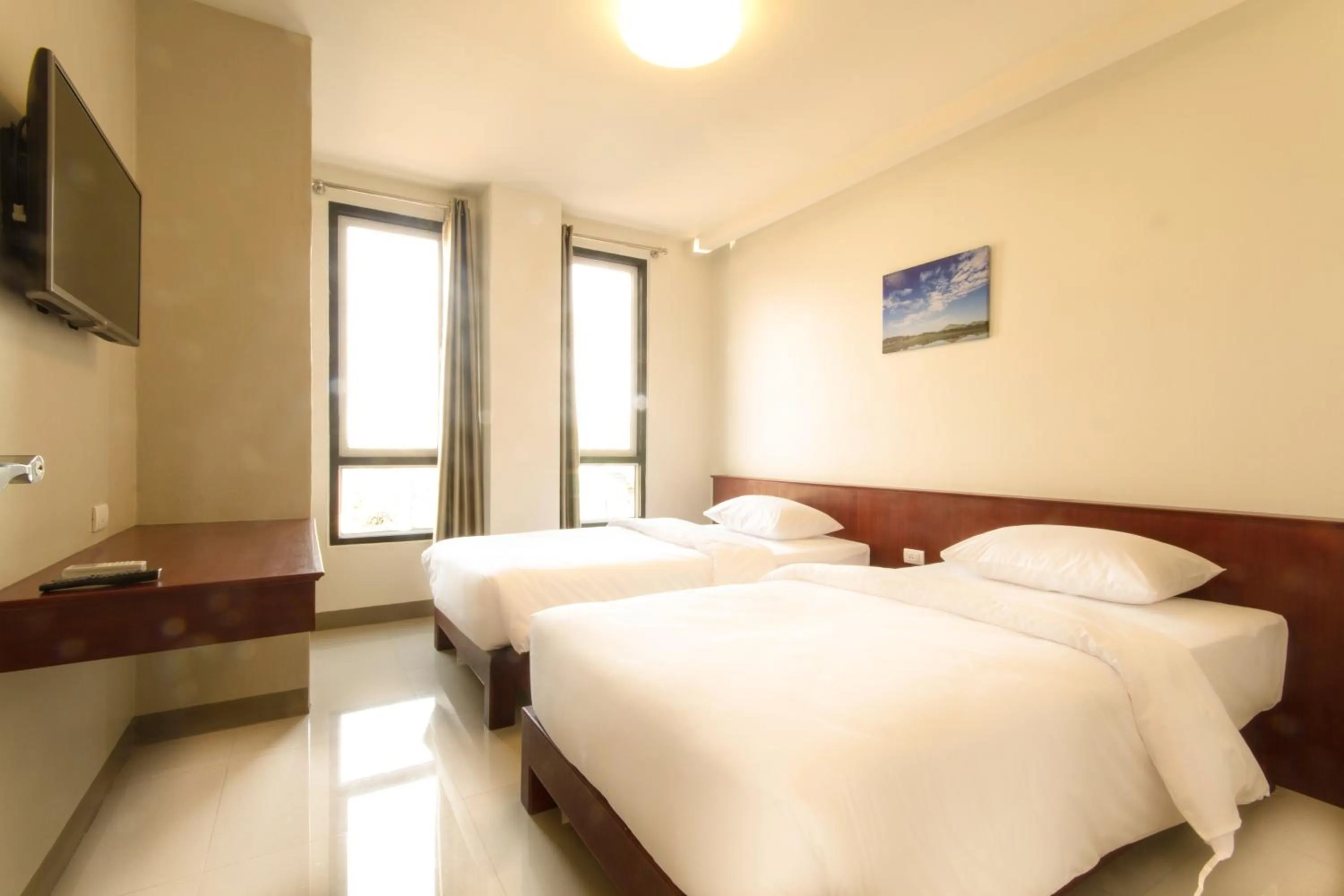 Bed in Bestiny Hotel & Restaurant Phetchabun