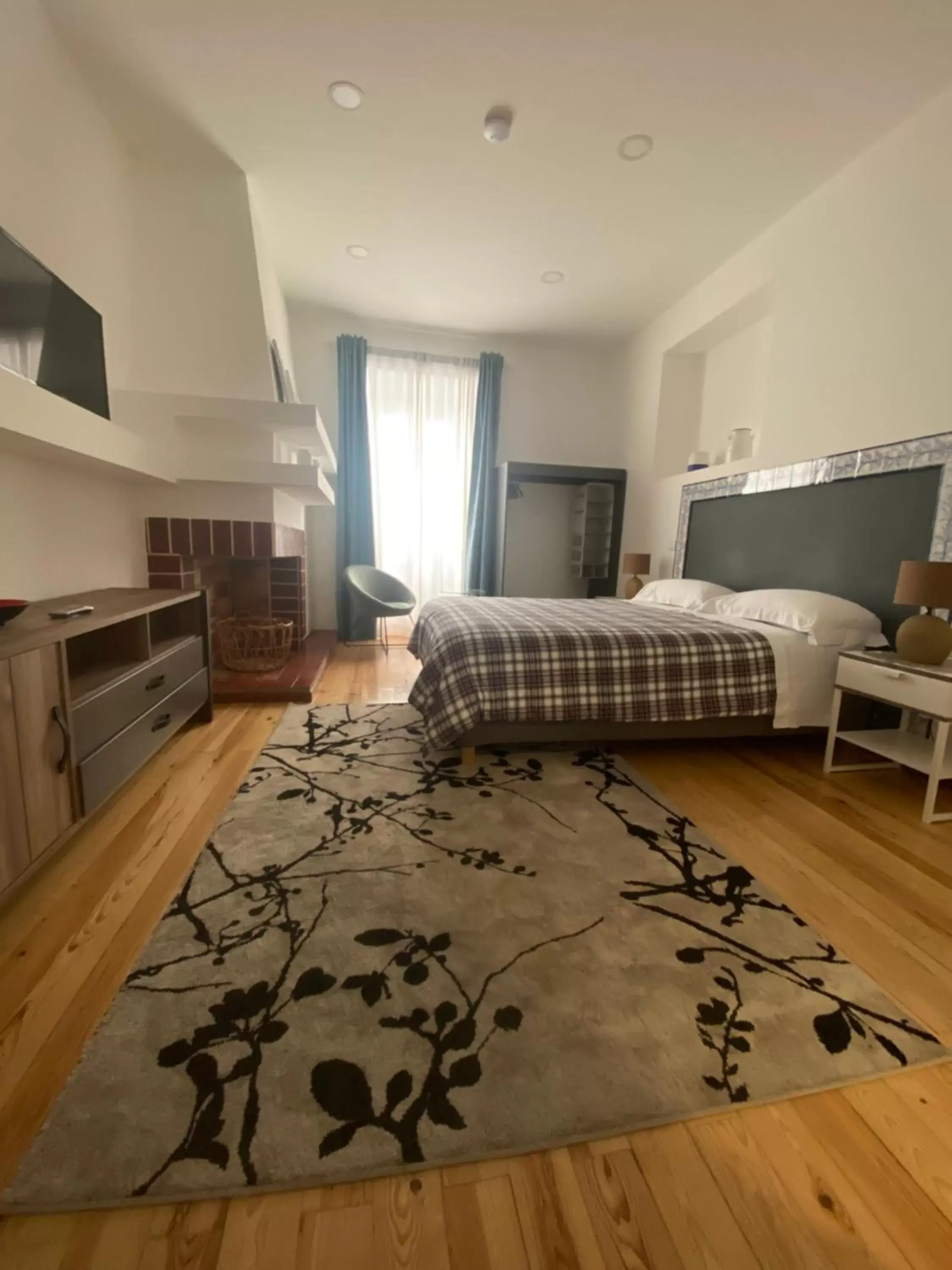 Bed in Casa Saudade luxury rooms