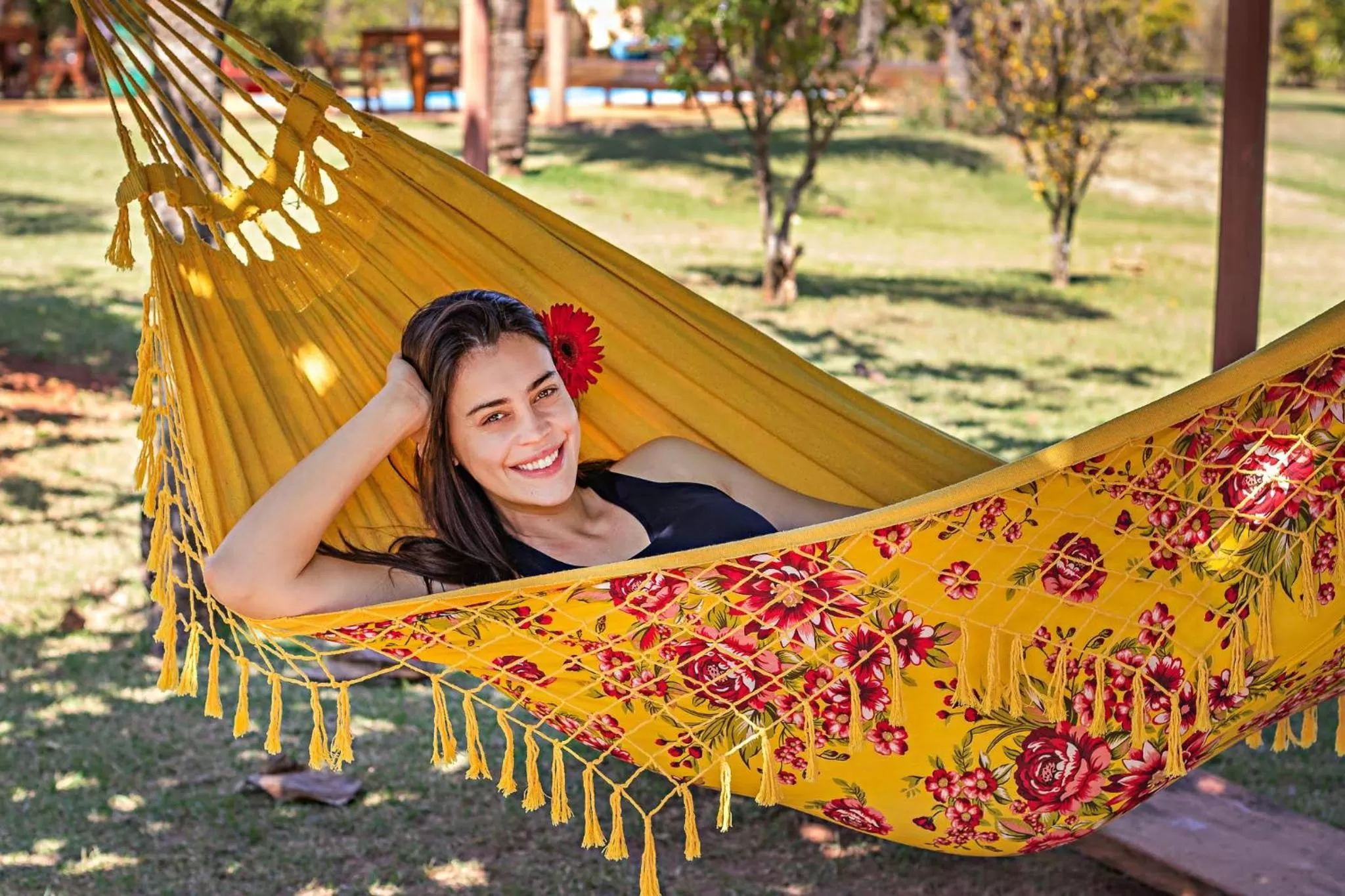 Garden in Pousada Pé na Terra