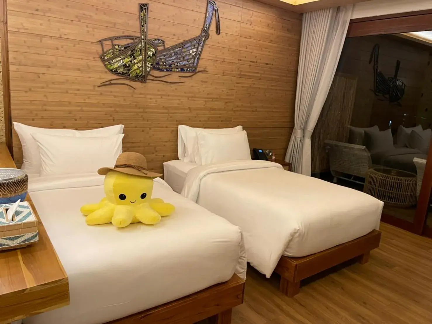 Bed in Sinae Phuket - SHA Extra Plus Bed in Sinae Phuket - SHA Extra Plus