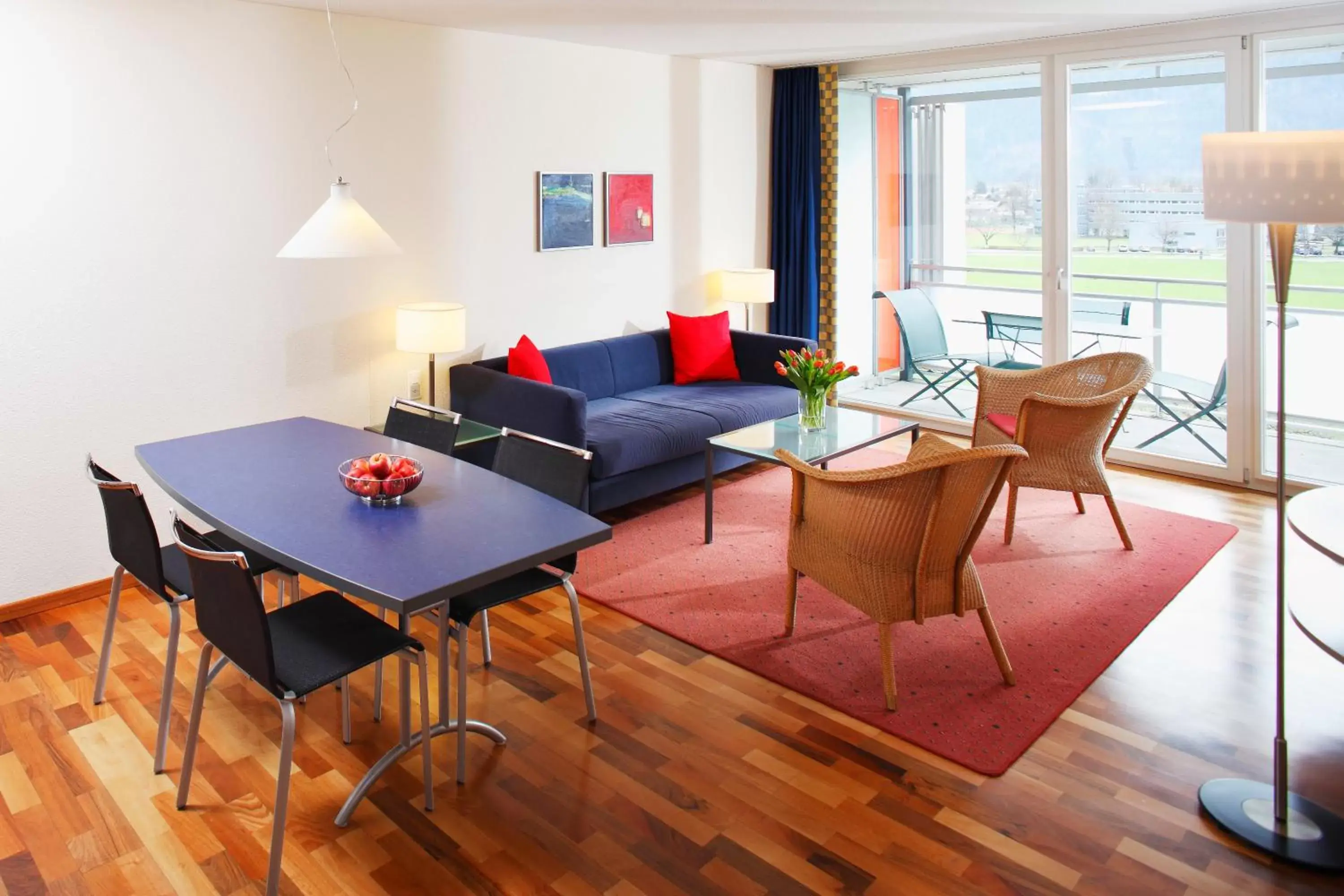 Living room, Dining Area in Hapimag Ferienwohnungen Interlaken