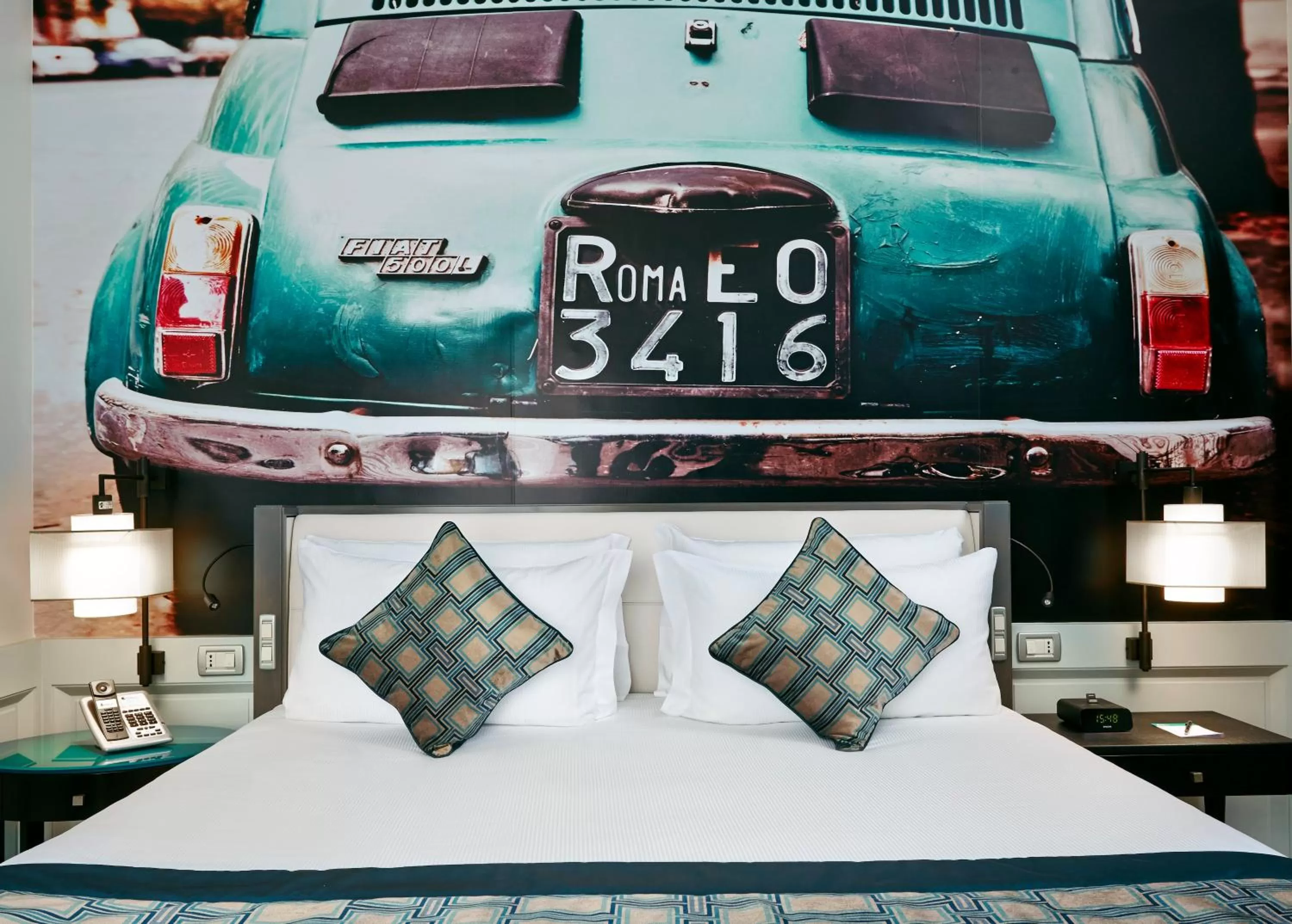 Photo of the whole room, Bed in Hotel Indigo Rome - St. George by IHG