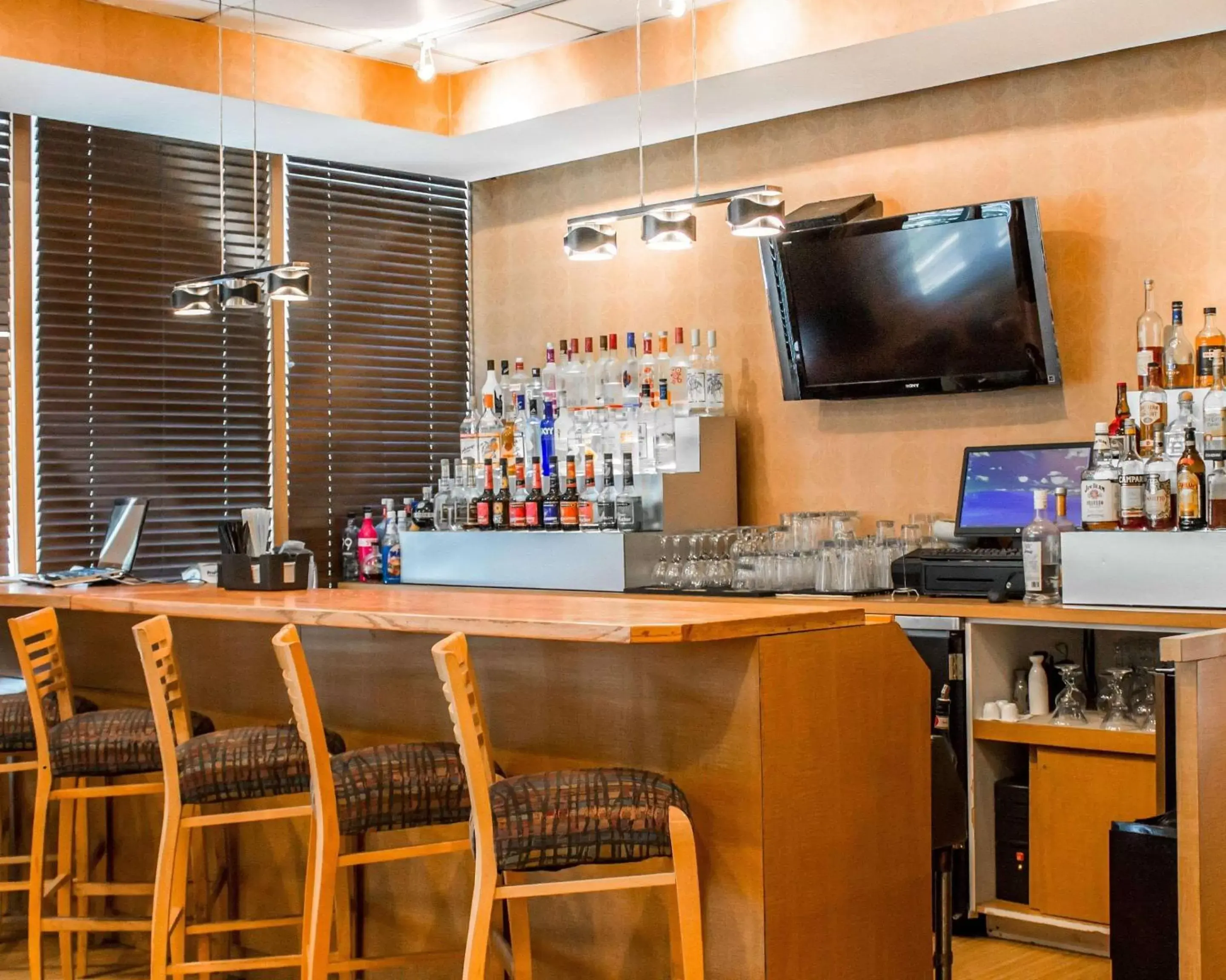 Lounge or bar in The Woodlands Inn