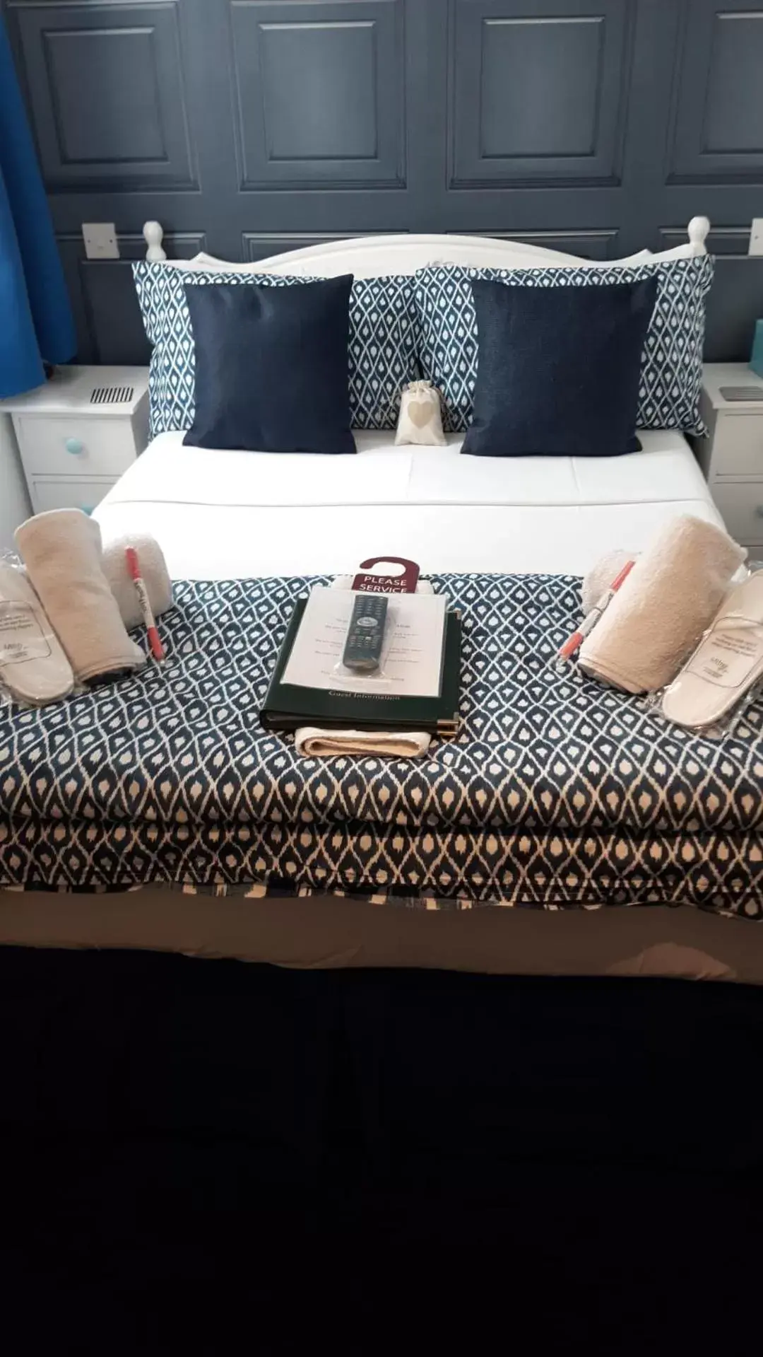 Bed in Raffles Hotel