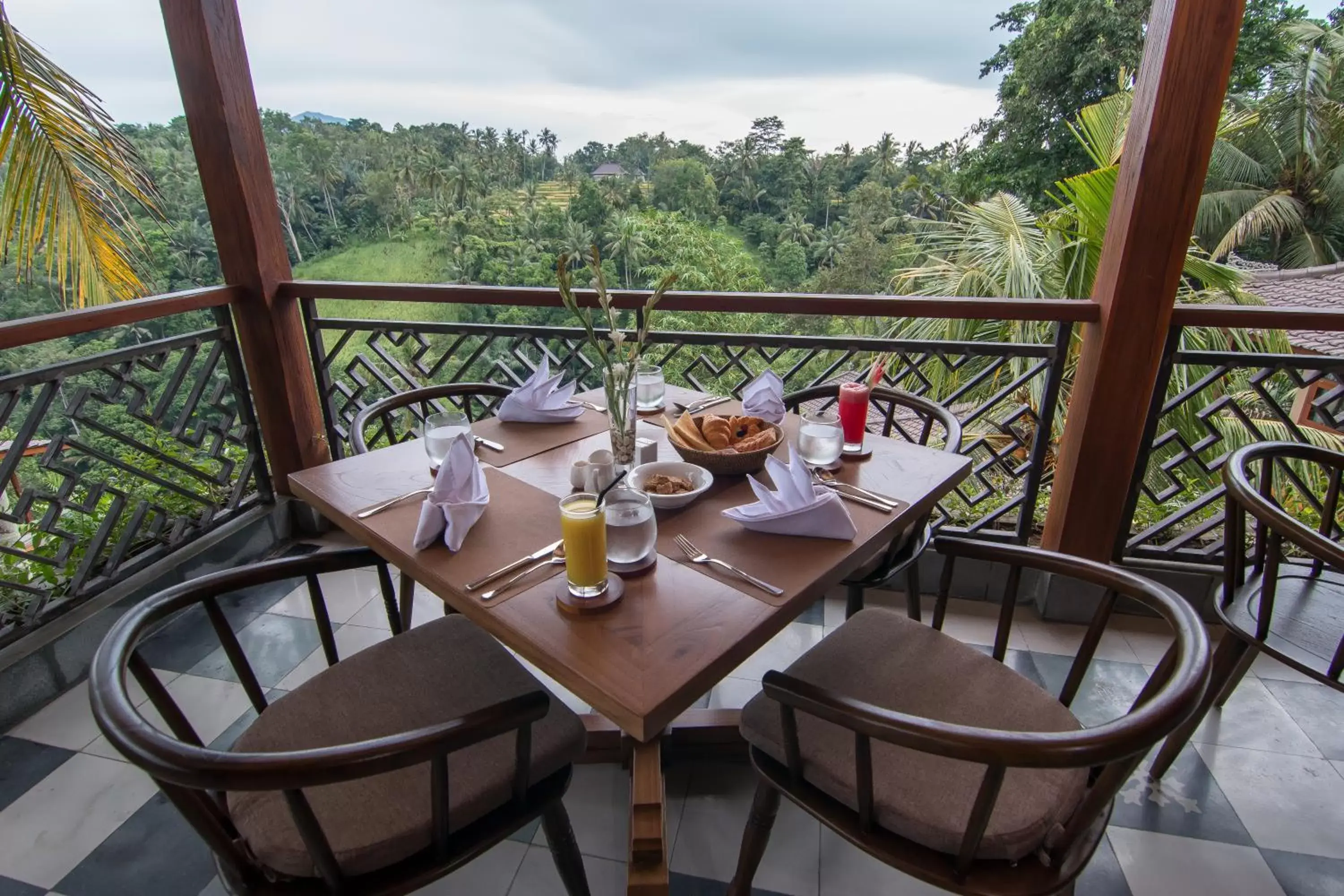 Breakfast in Ulun Ubud Resort - CHSE Certified