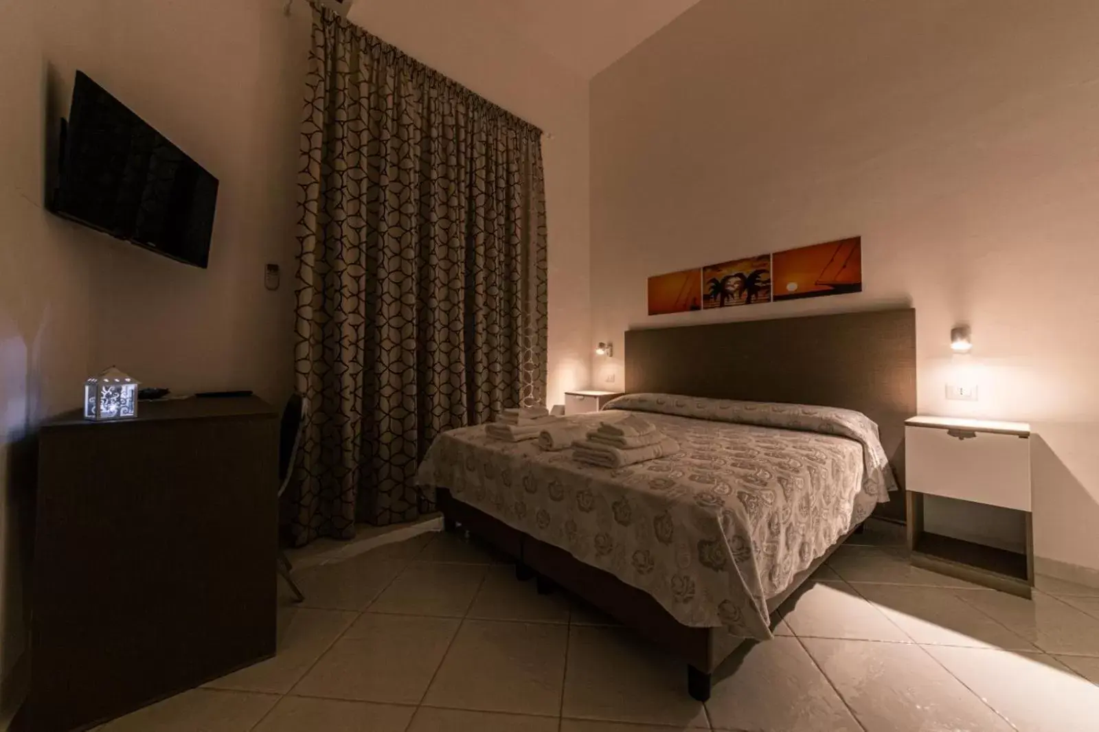 TV and multimedia, Bed in B&B Il Sognatore