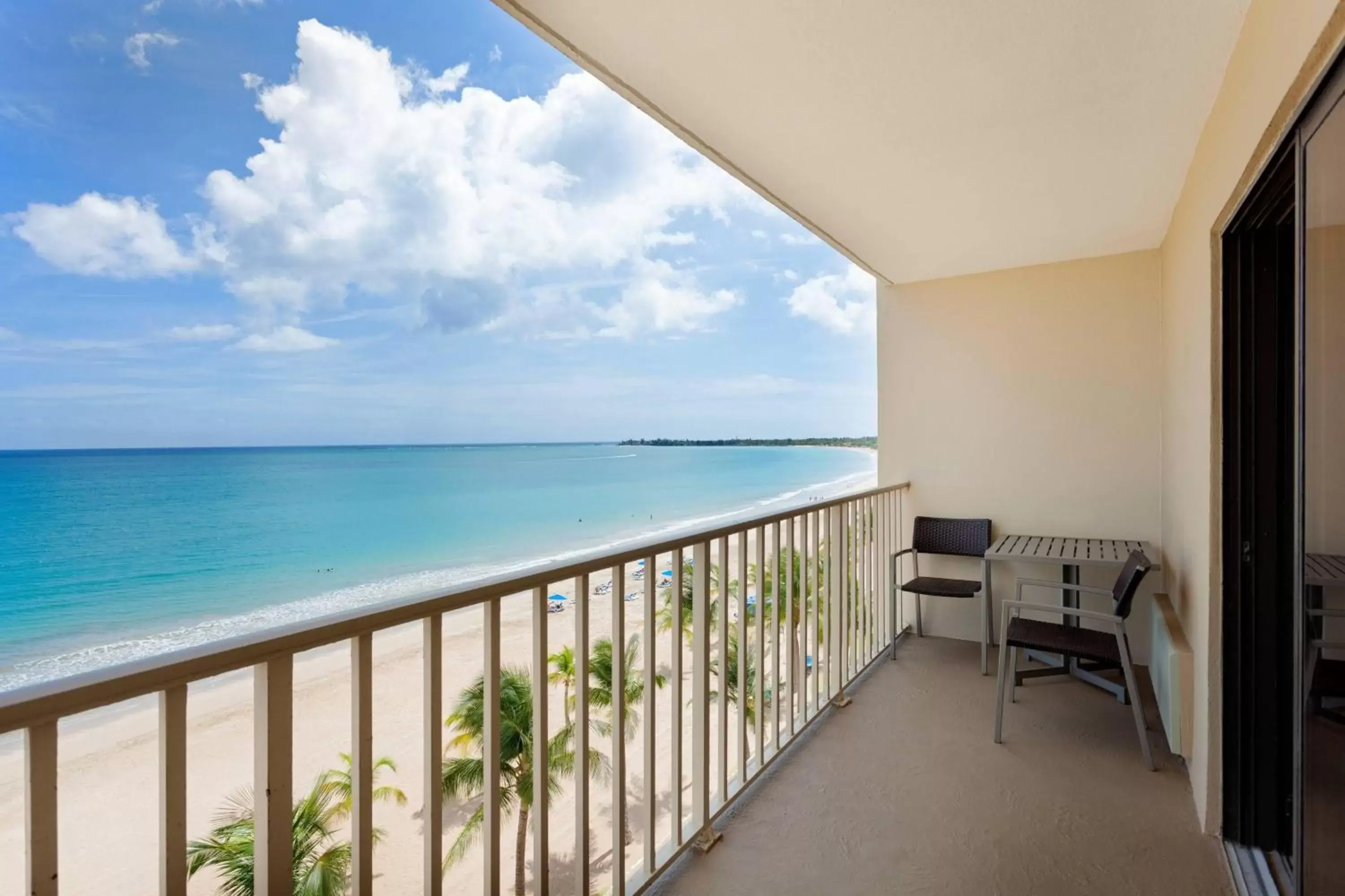 Photo of the whole room, Balcony/Terrace in Courtyard by Marriott Isla Verde Beach Resort