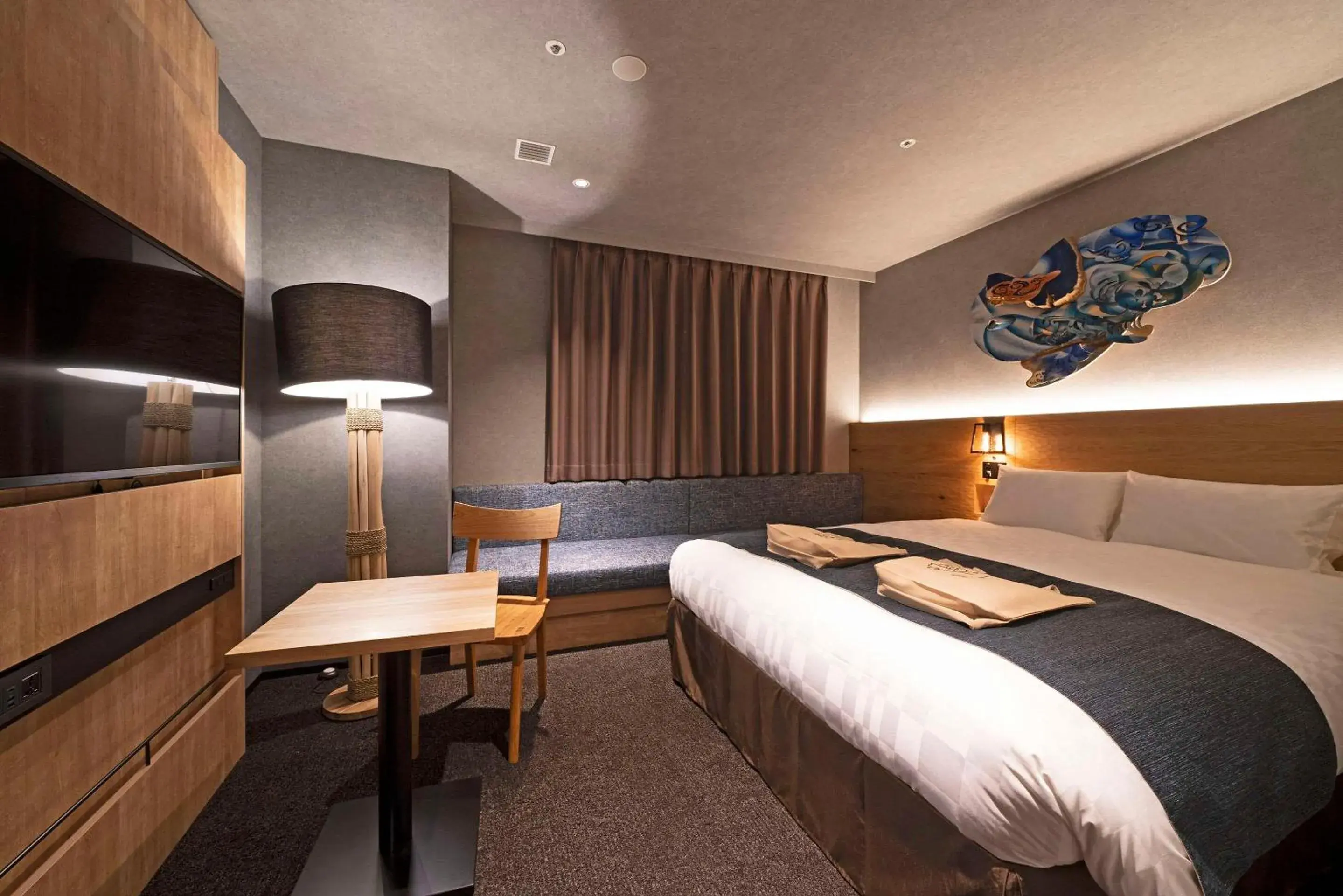 Bedroom, Bed in Hotel around Takayama, Ascend Hotel Collection
