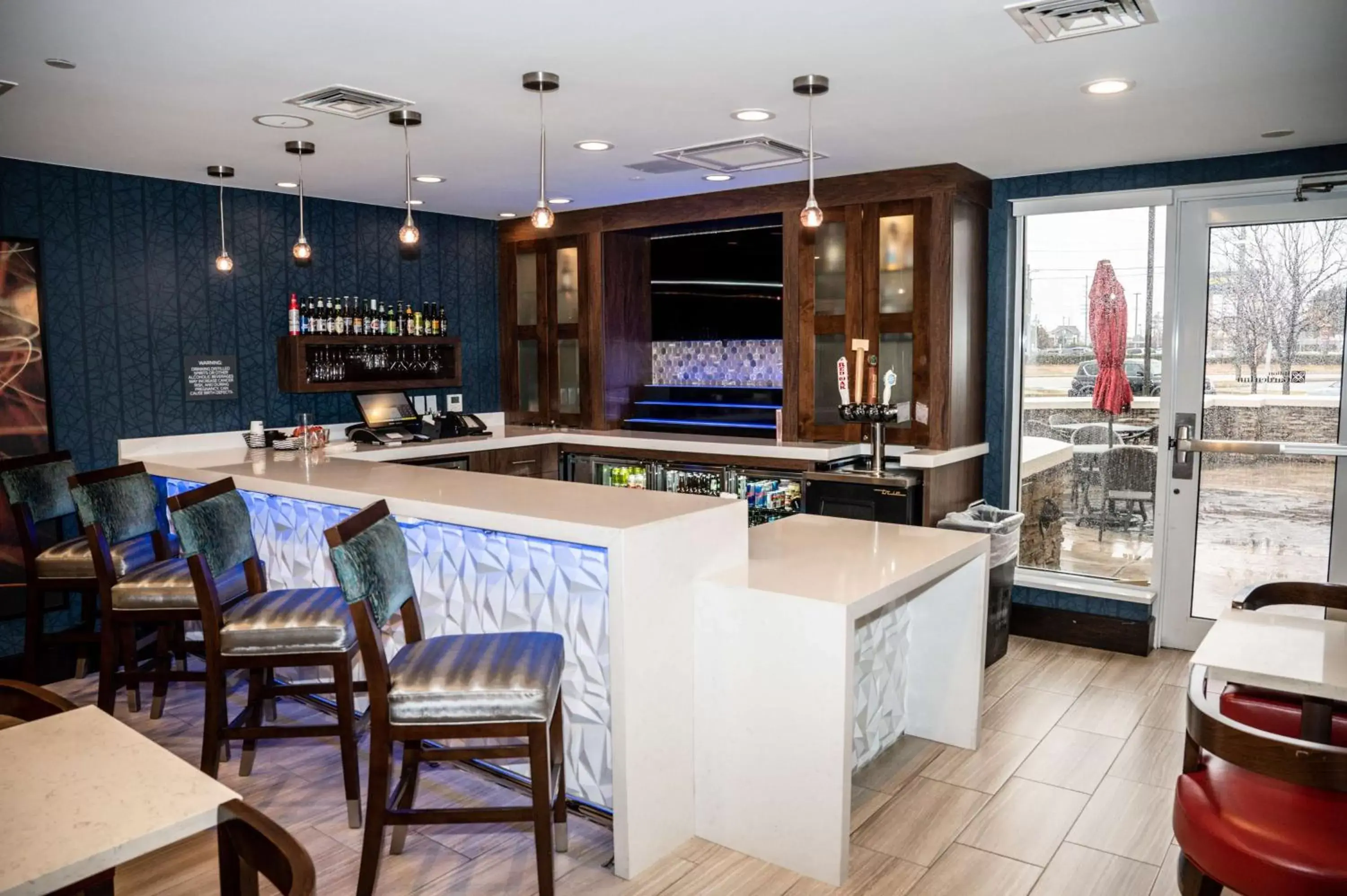 Lounge or bar, Restaurant/Places to Eat in Hilton Garden Inn Fayetteville/Fort Bragg