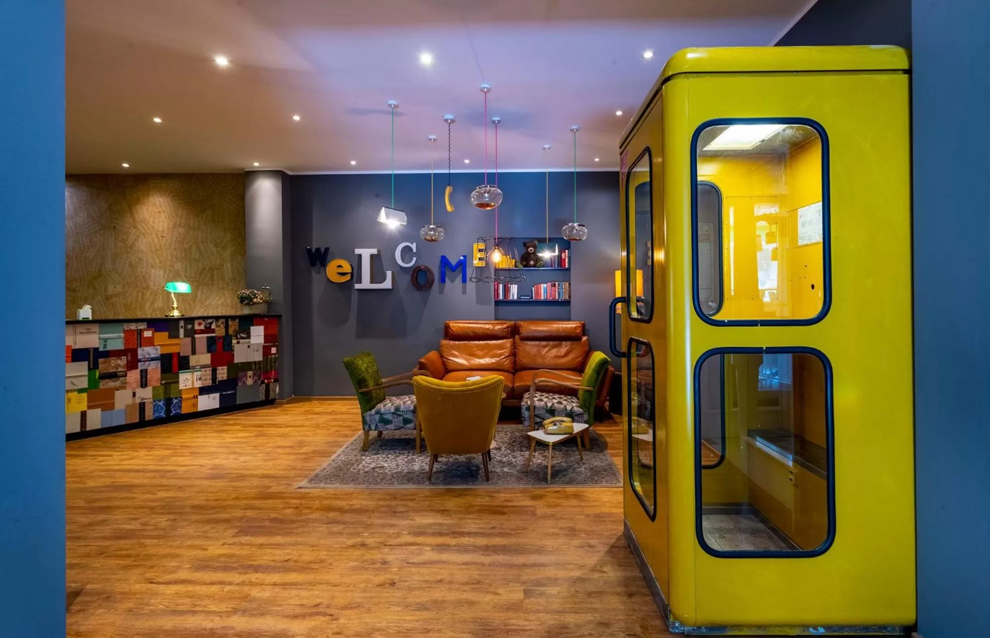 Lobby or reception in tinyTwice Hotel Bonn