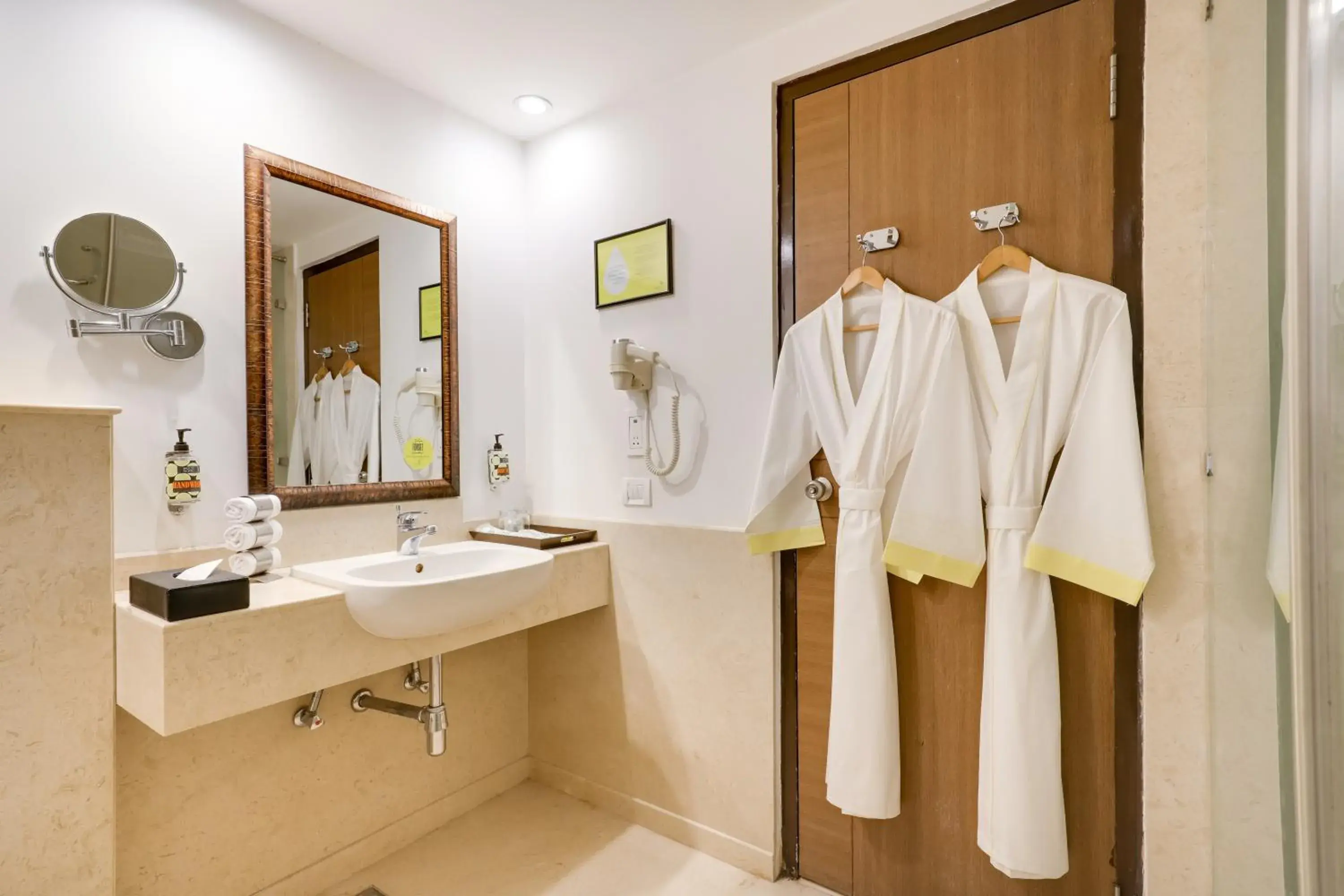 Bathroom in Lemon Tree Premier 1, Gurugram