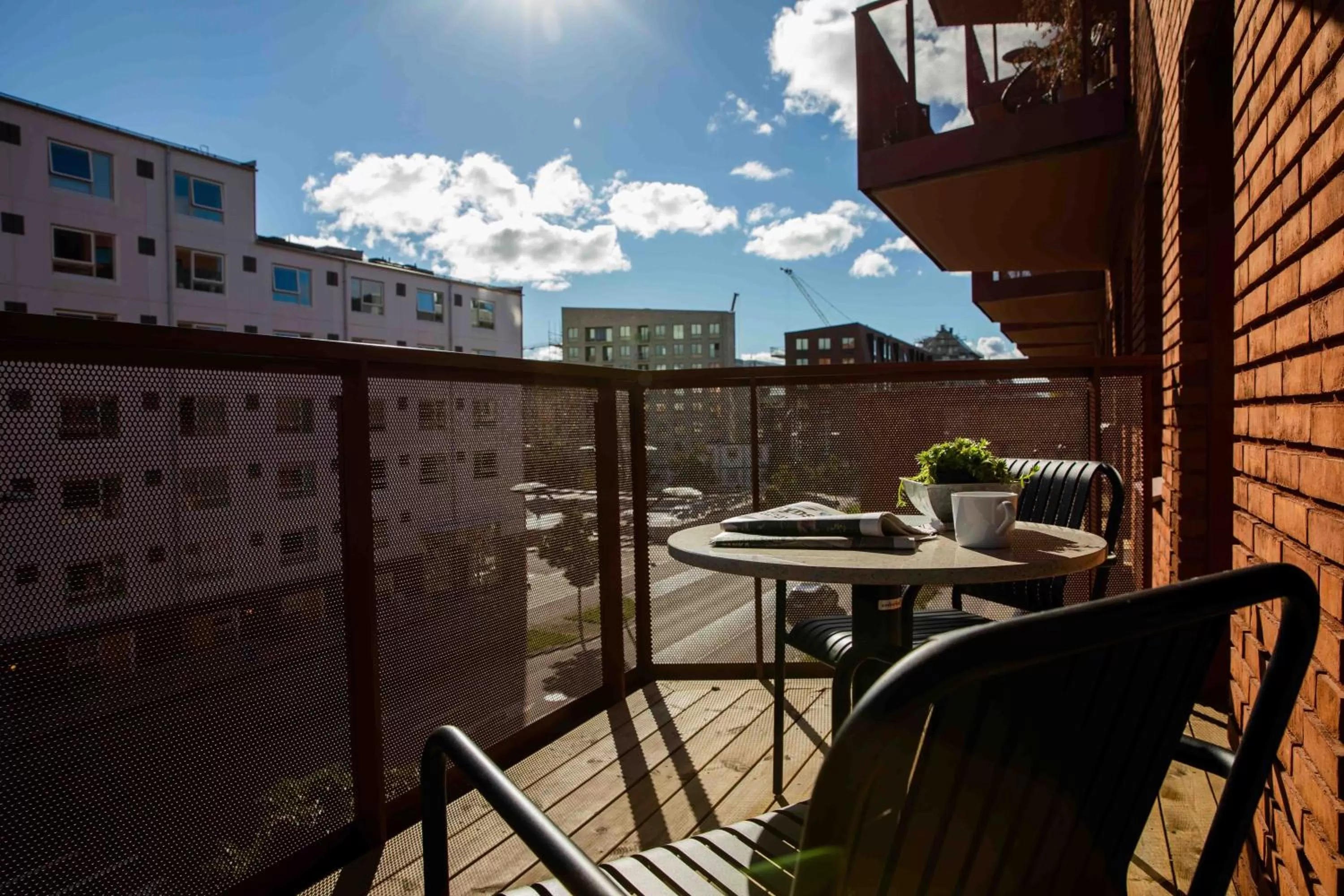 Balcony/Terrace in The More Hotel Västra Hamnen