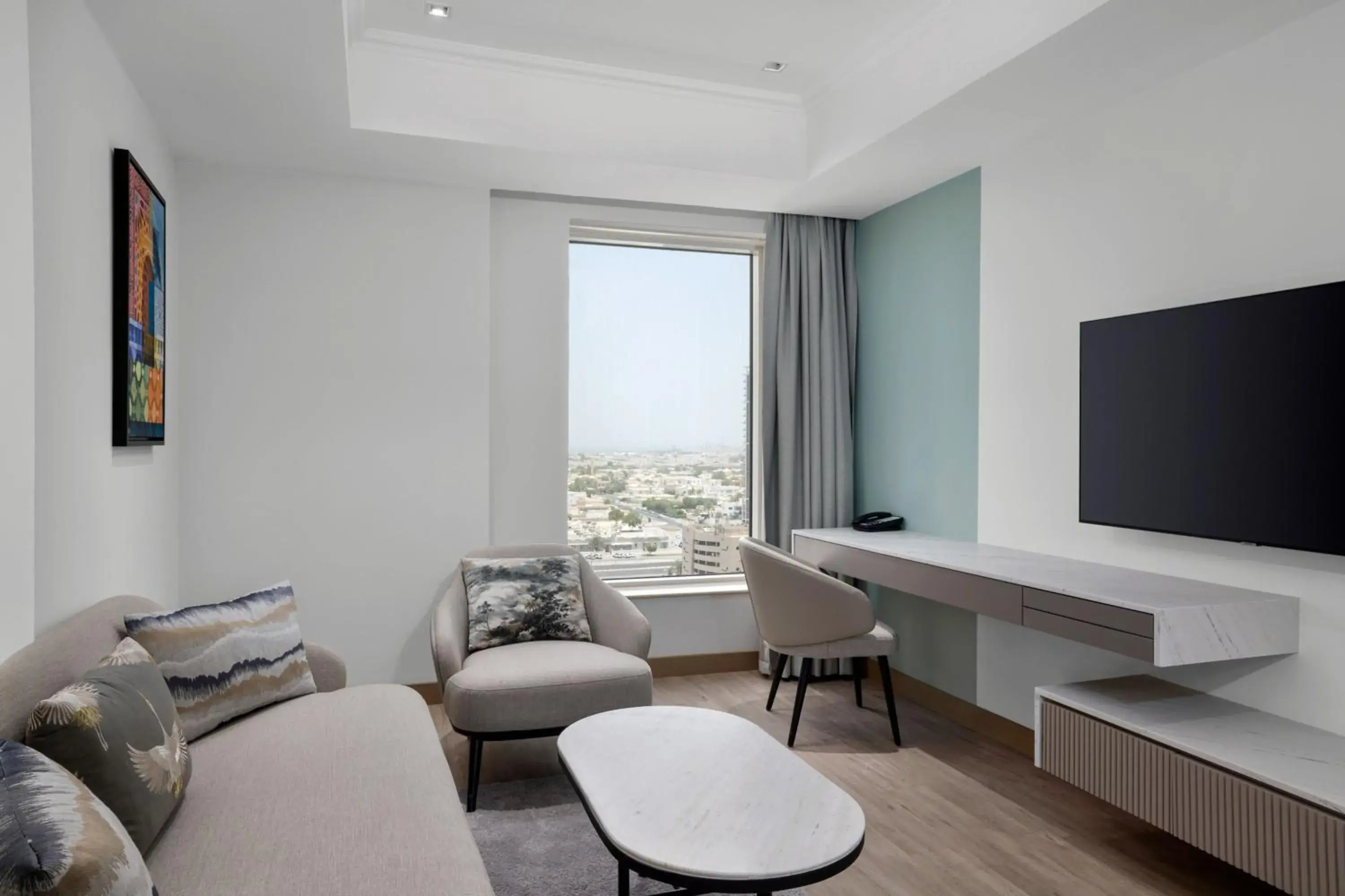Bedroom, Seating Area in Residence Inn by Marriott Sheikh Zayed Road, Dubai