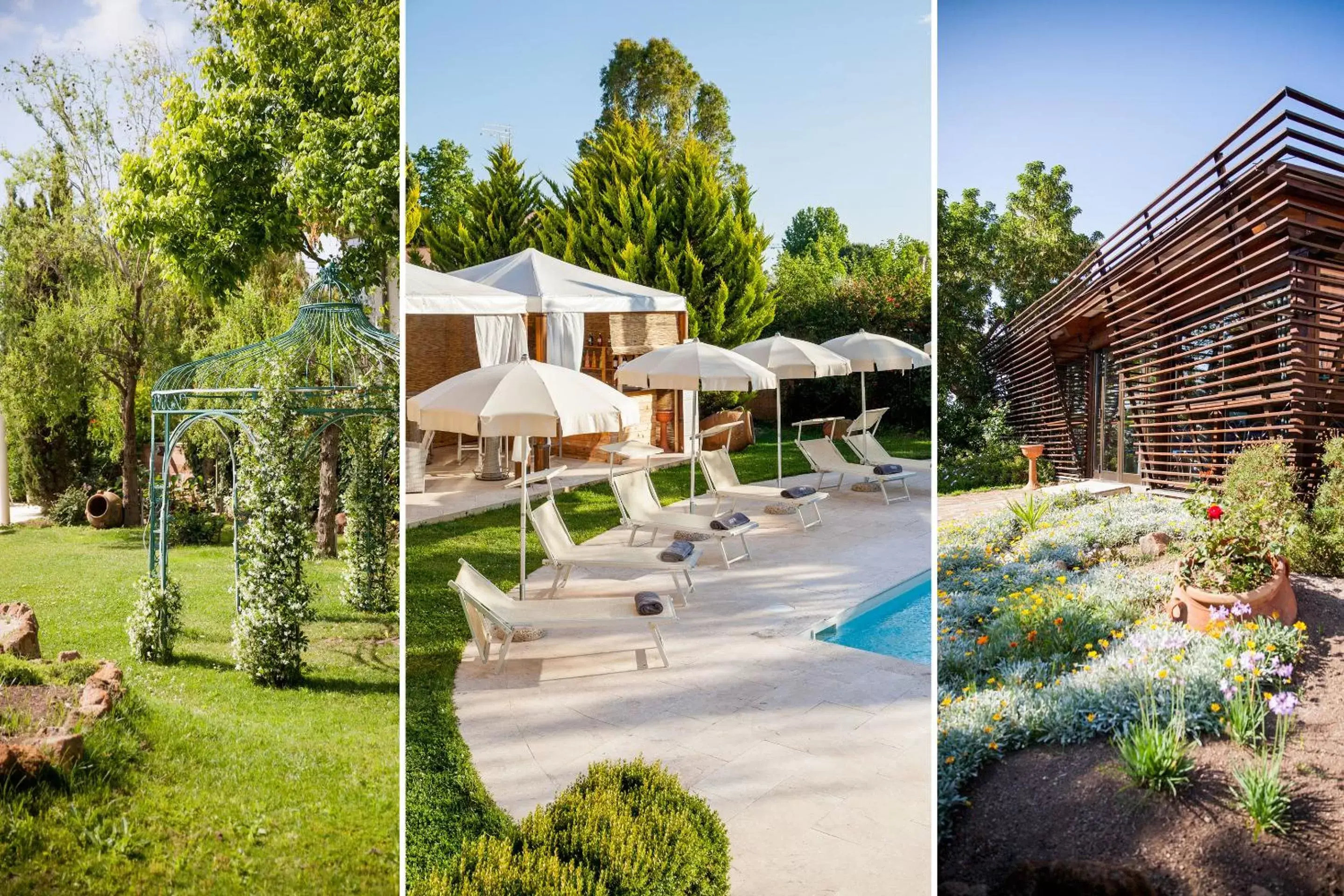 Garden, Swimming Pool in Ostia Antica Park Hotel & Spa