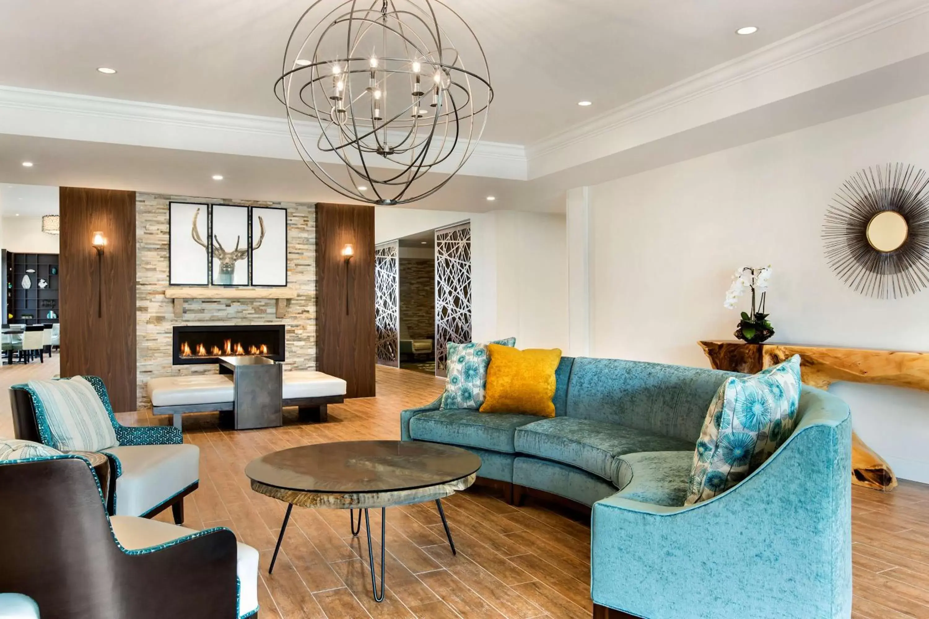 Lobby or reception, Seating Area in Homewood Suites By Hilton Augusta