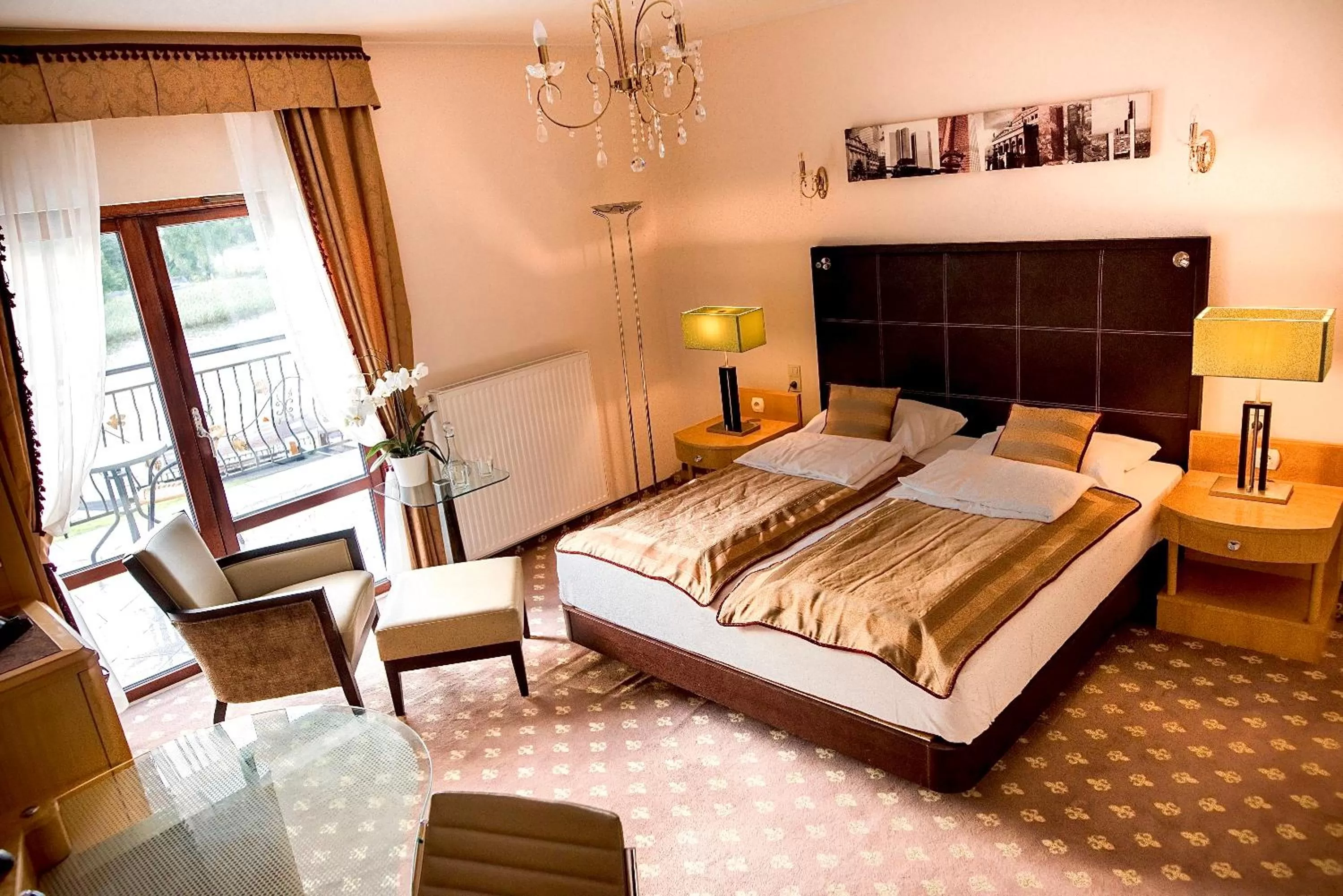 Bed in Medical & SPA "Pałac na Wodzie" Falkowski Augustów