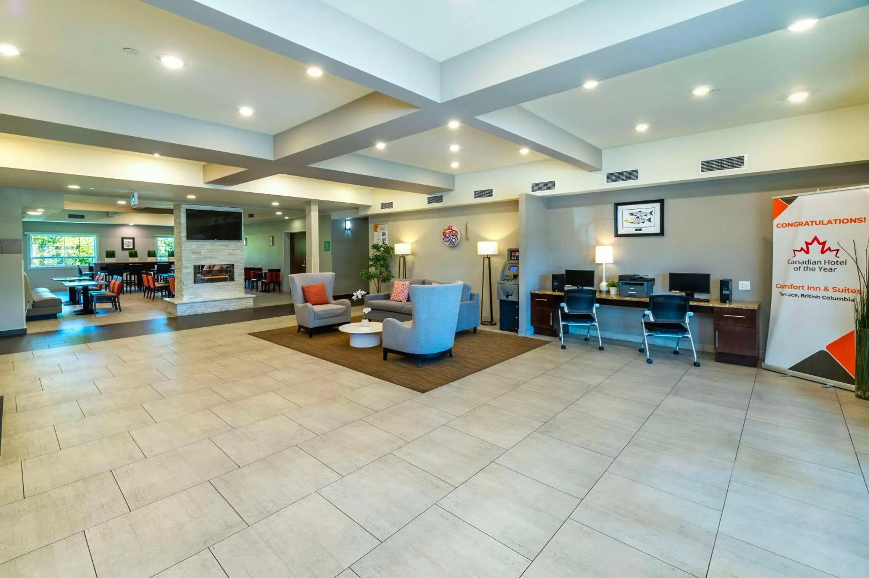 Lobby or reception in Comfort Inn & Suites Terrace