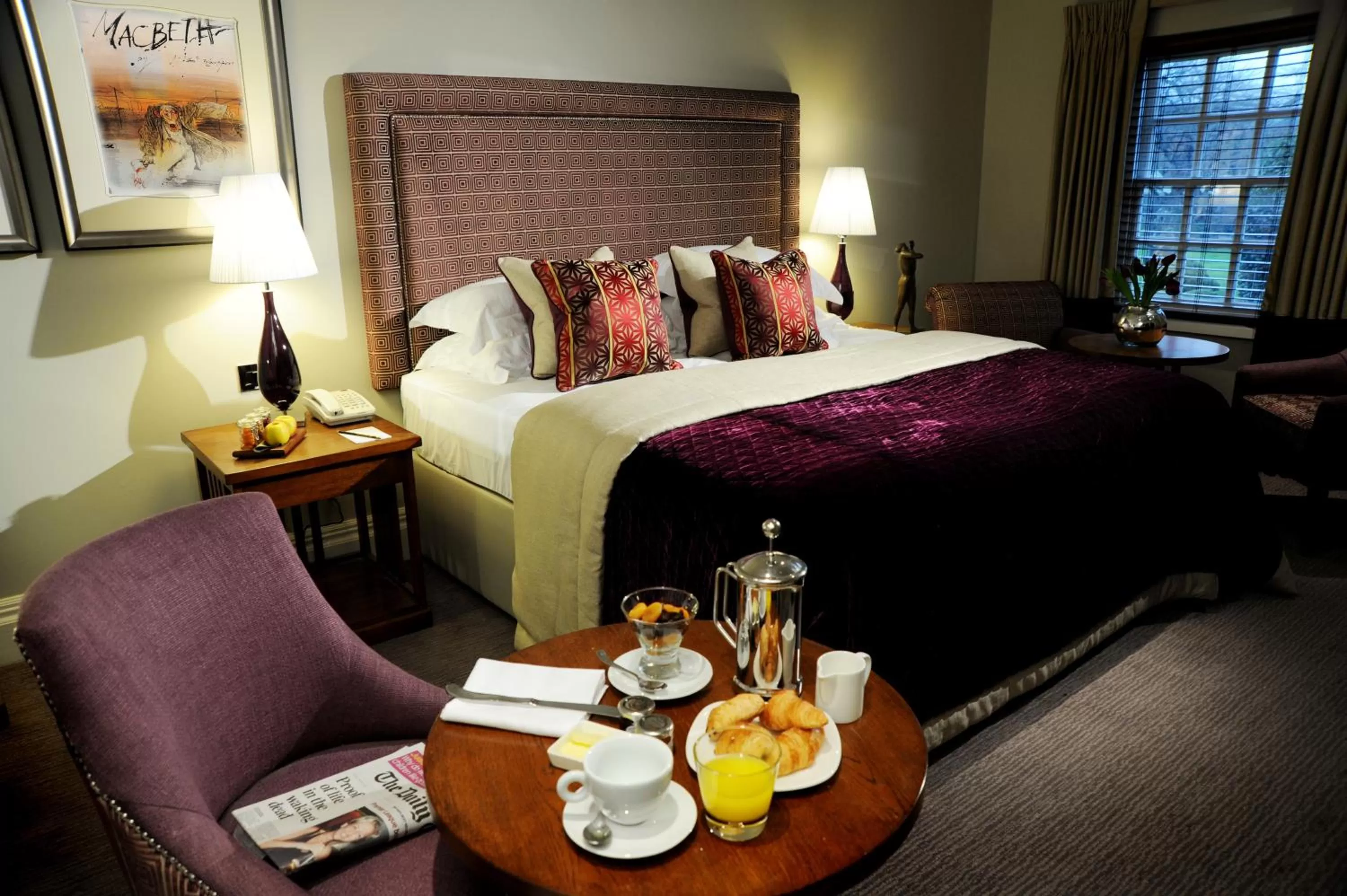 Bed in The Arden Hotel Stratford - Eden Hotel Collection