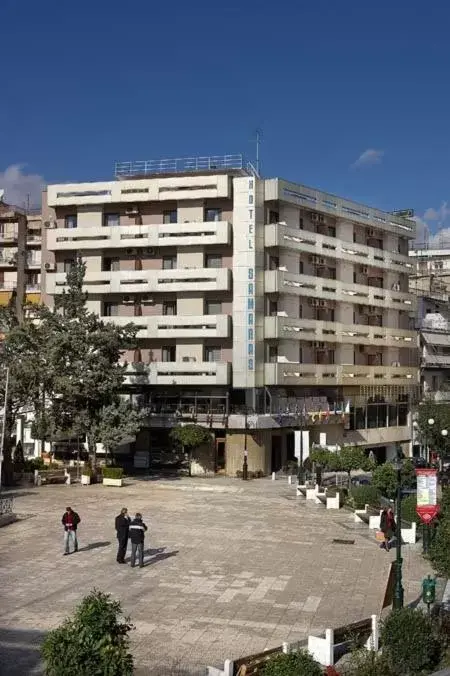 Facade/entrance, Property Building in Hotel Samaras