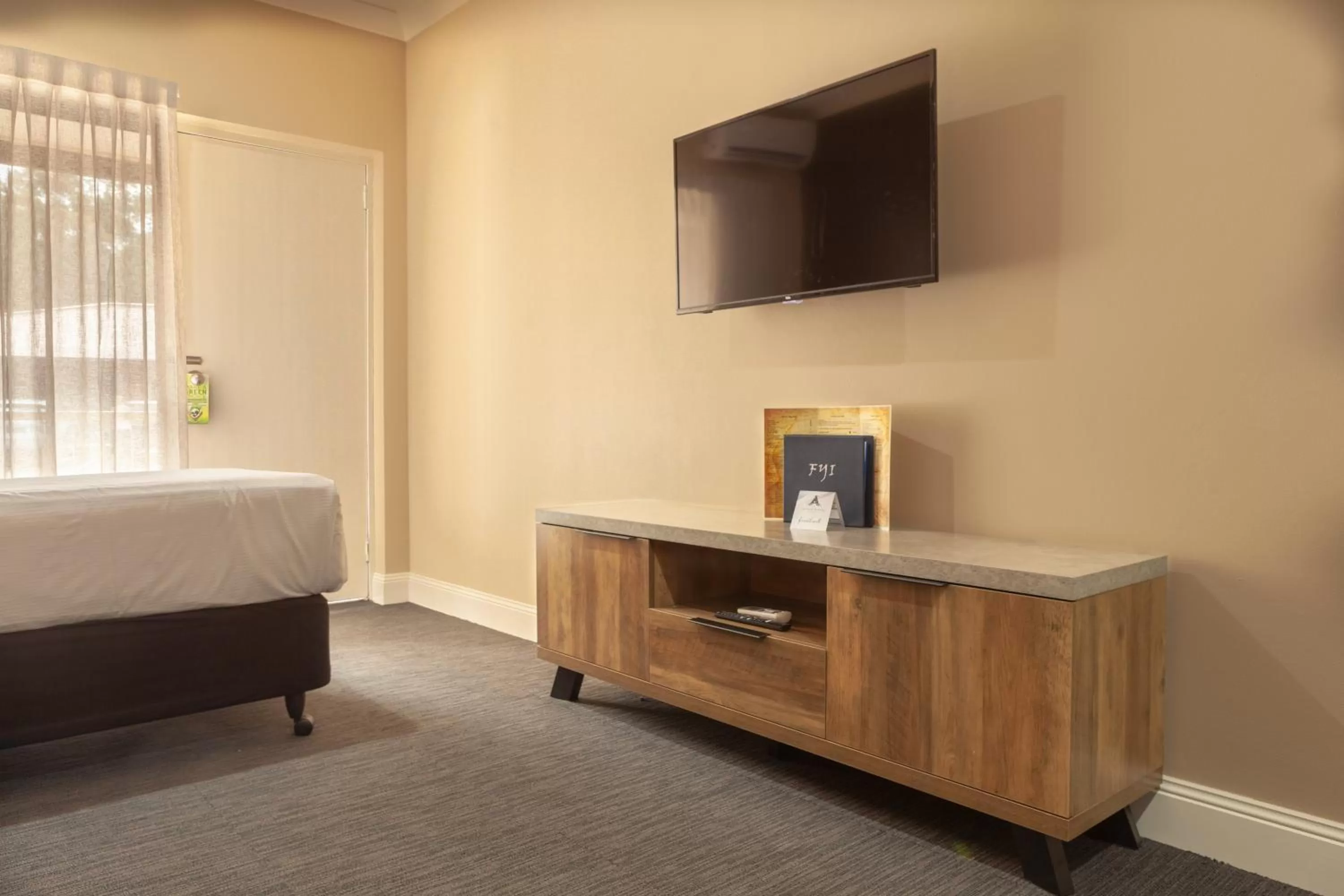 TV and multimedia, Bed in Nightcap at Archer Hotel