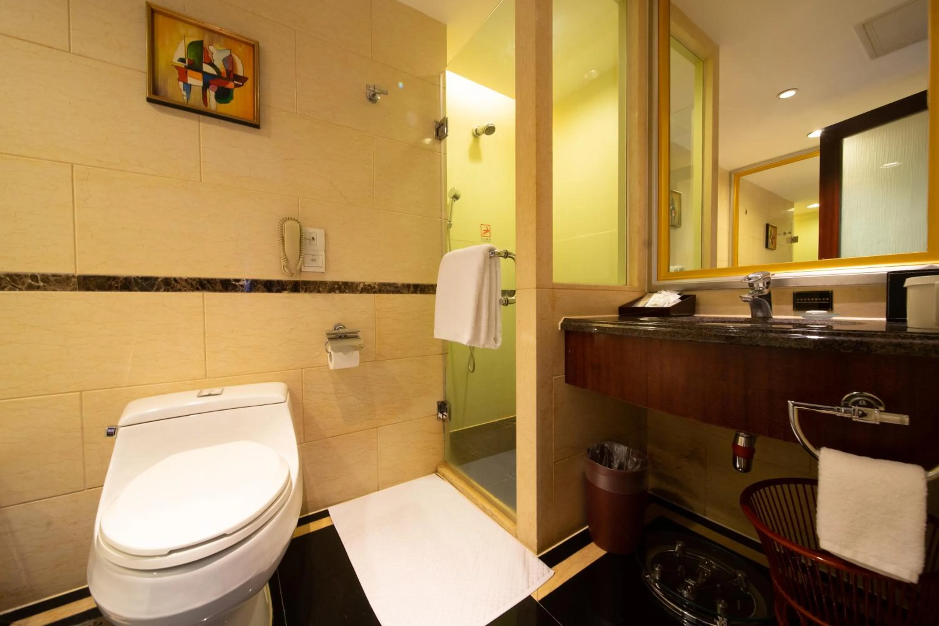 Bathroom in Grand International Hotel