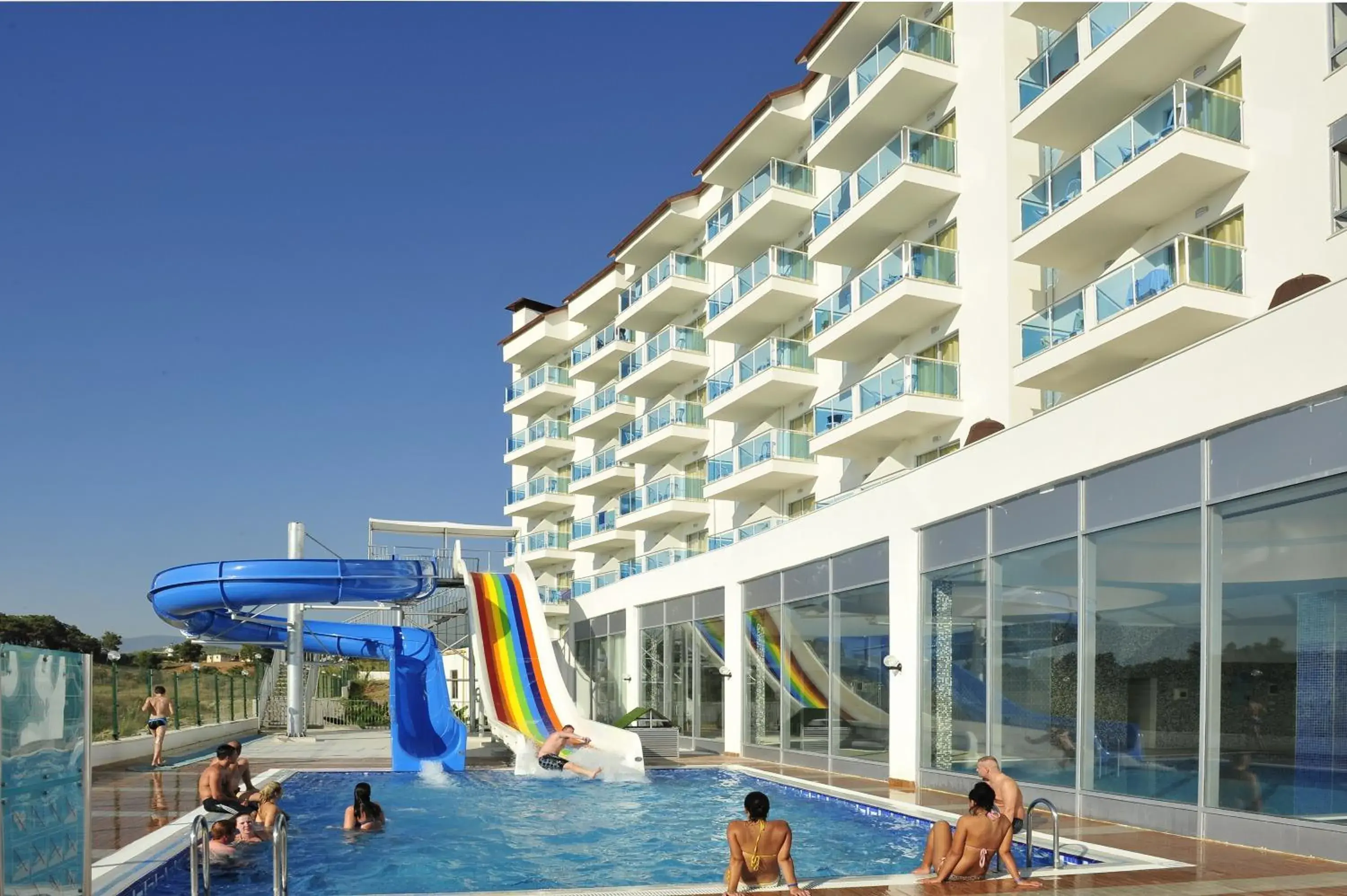Aqua park, Water Park in Cenger Beach Resort Spa - All Inclusive