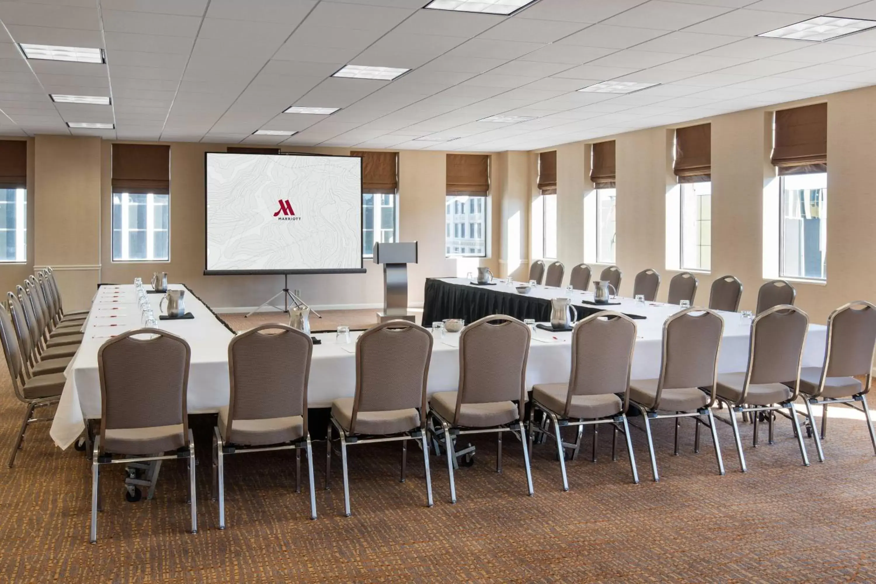 Meeting/conference room in The Lincoln Marriott Cornhusker Hotel