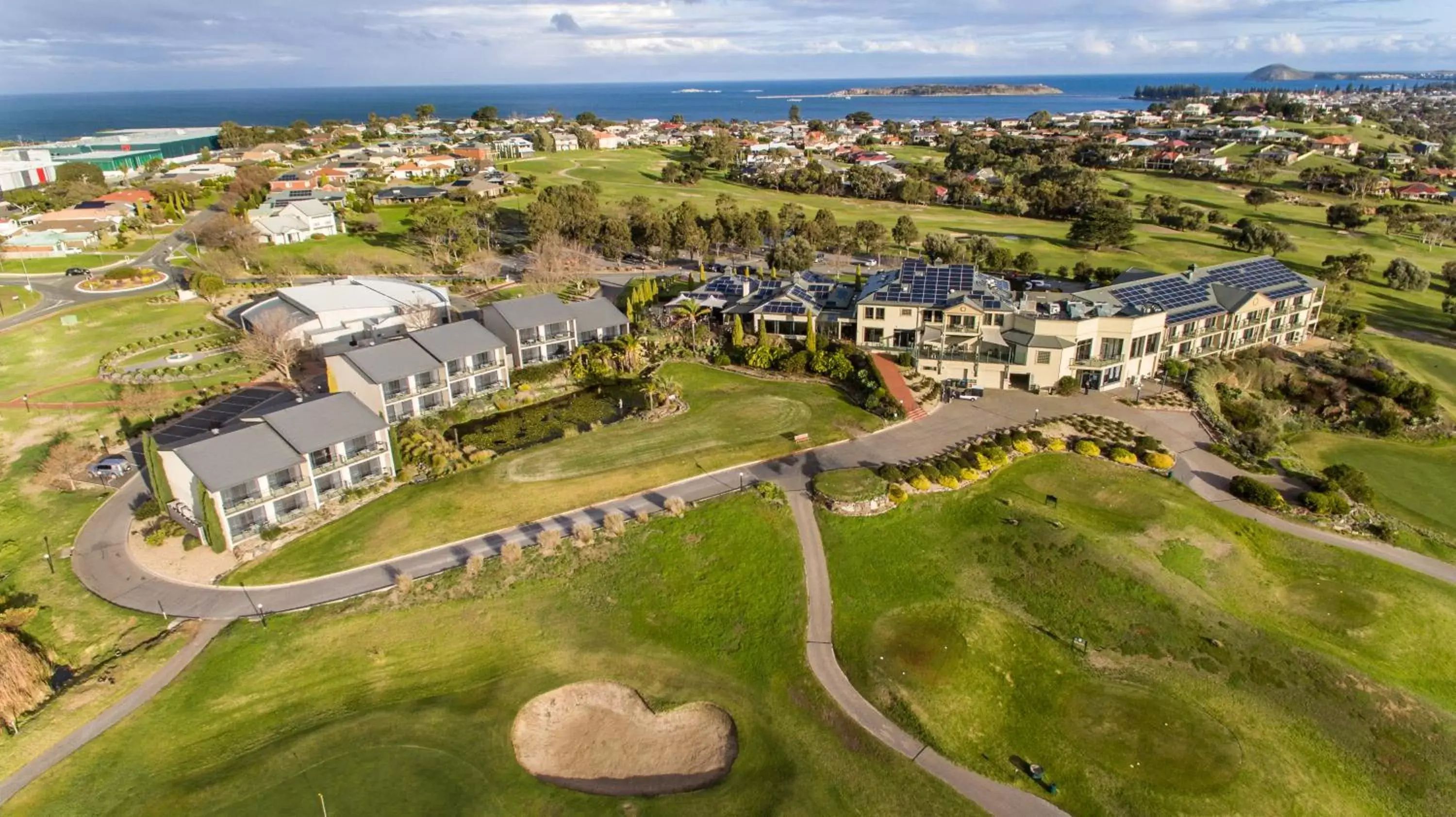 Bird's eye view, Bird's-eye View in McCracken Country Club