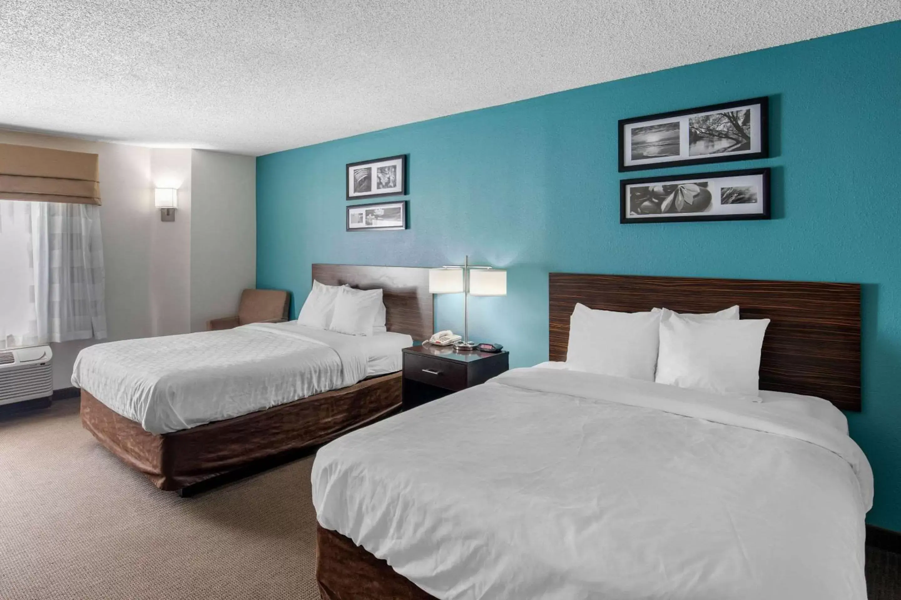 Photo of the whole room, Bed in Clarion Inn & Suites DFW North